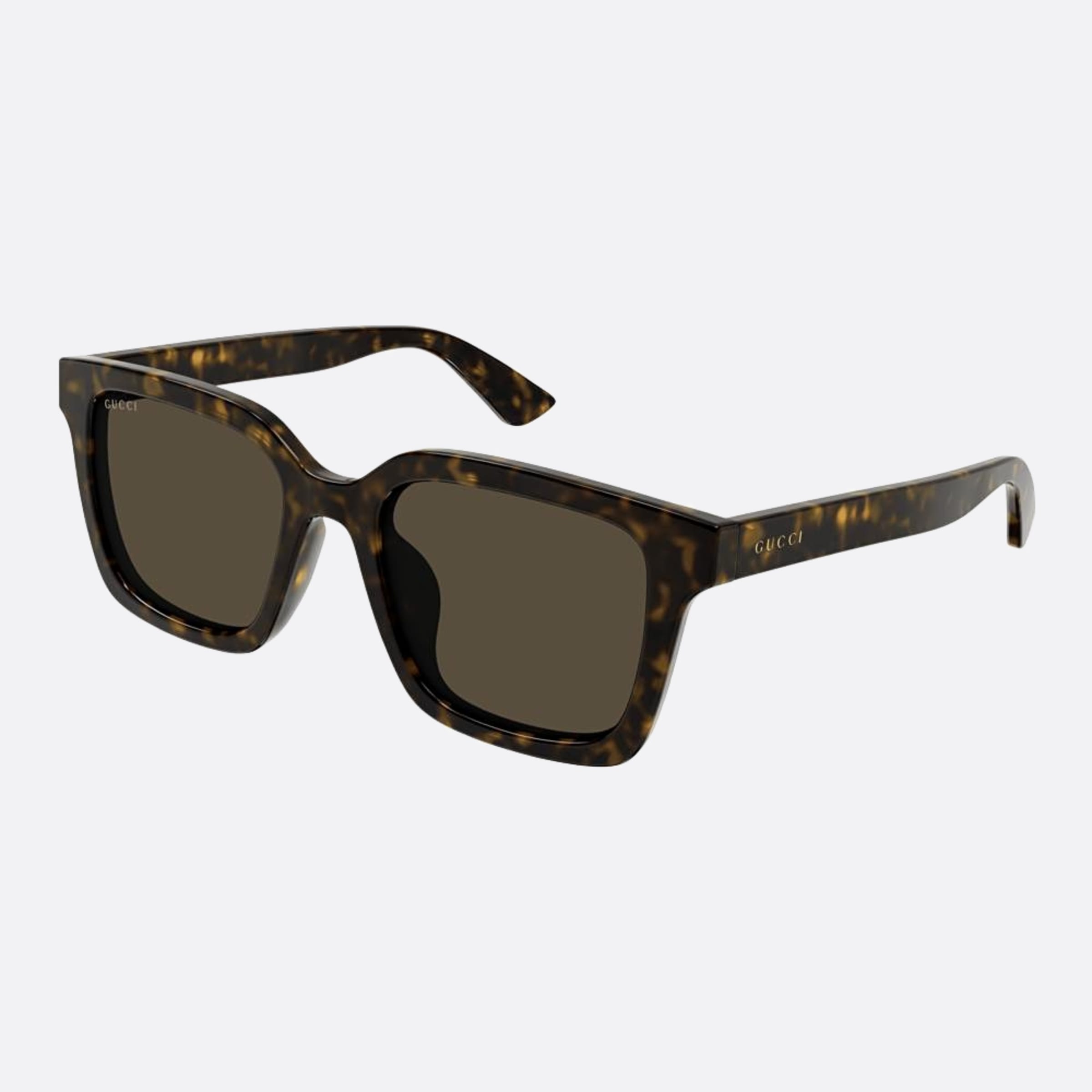 Gucci 54mm Gg1582sk Bre Havana Squared Man Sunglasses - Side View