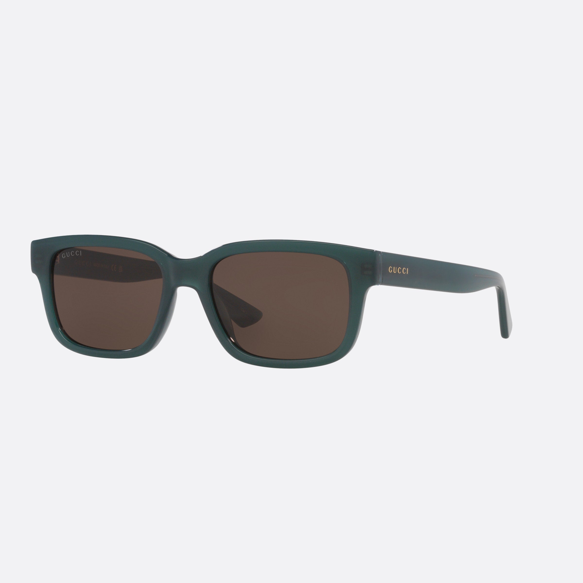 Gucci 56mm Blb Blue Rectangle Man Sunglasses - Main View