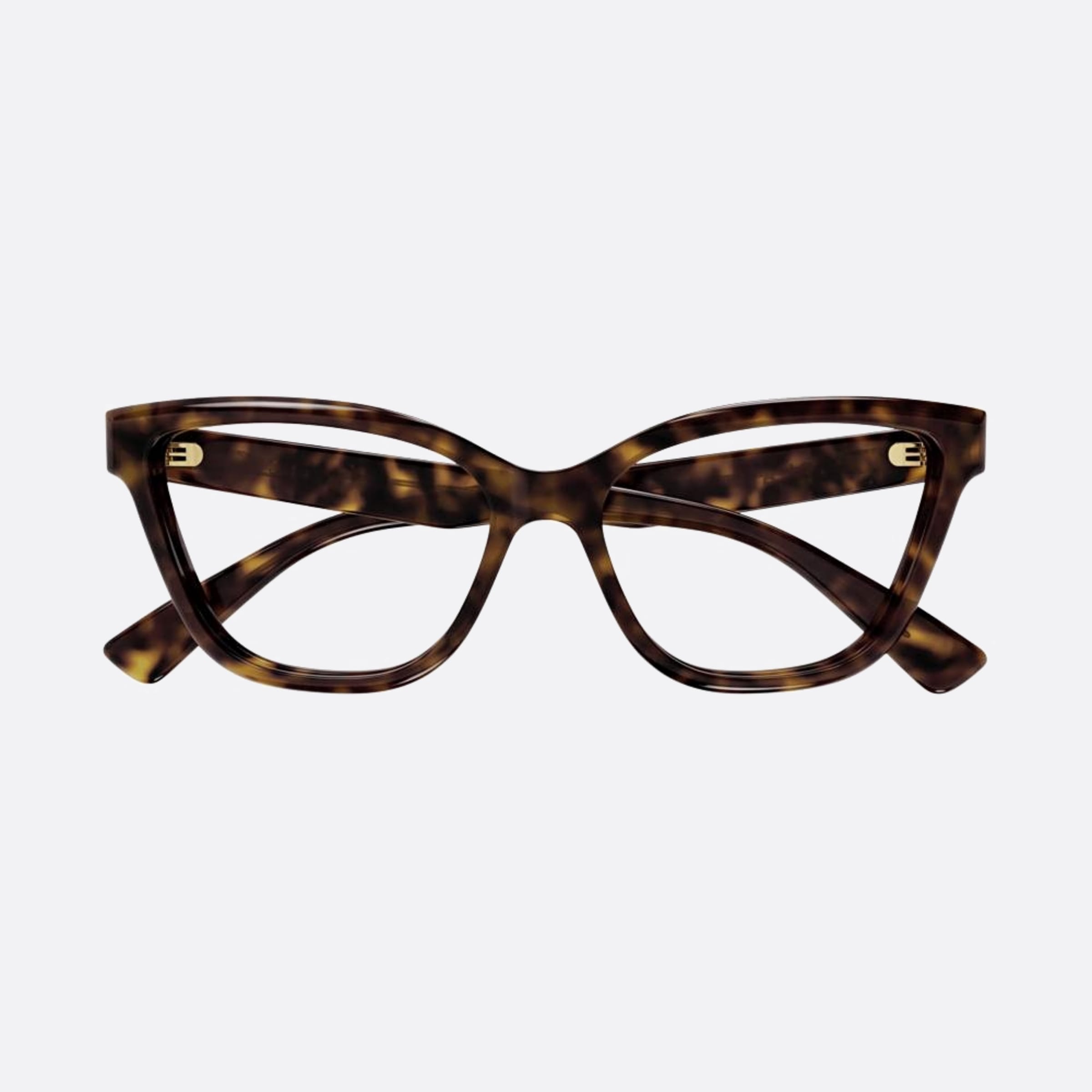 Gucci 55mm Havana Butterfly Woman Eyeglasses - Main View