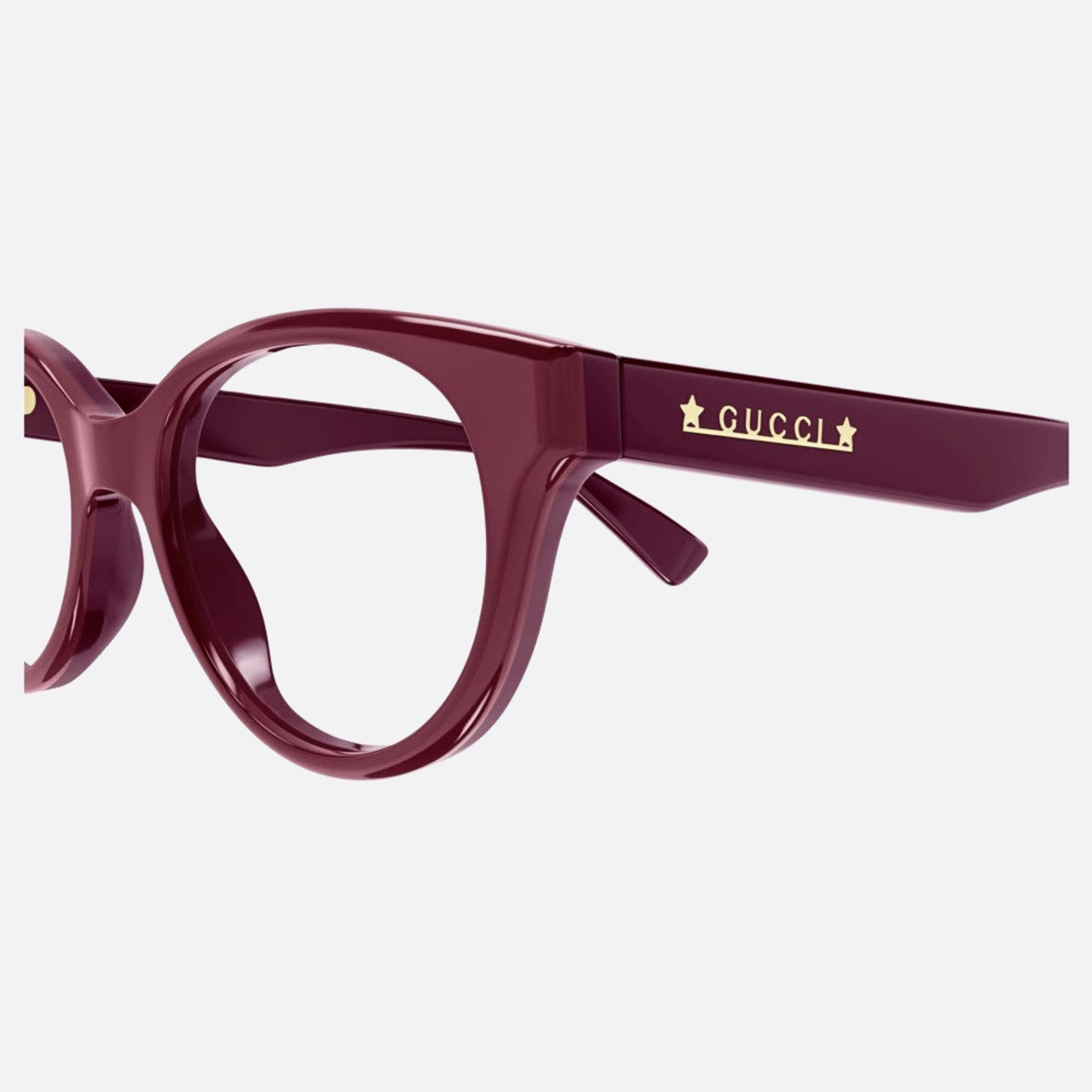 Gucci 48mm Abb Pink Round Women Eyeglasses - Detail View