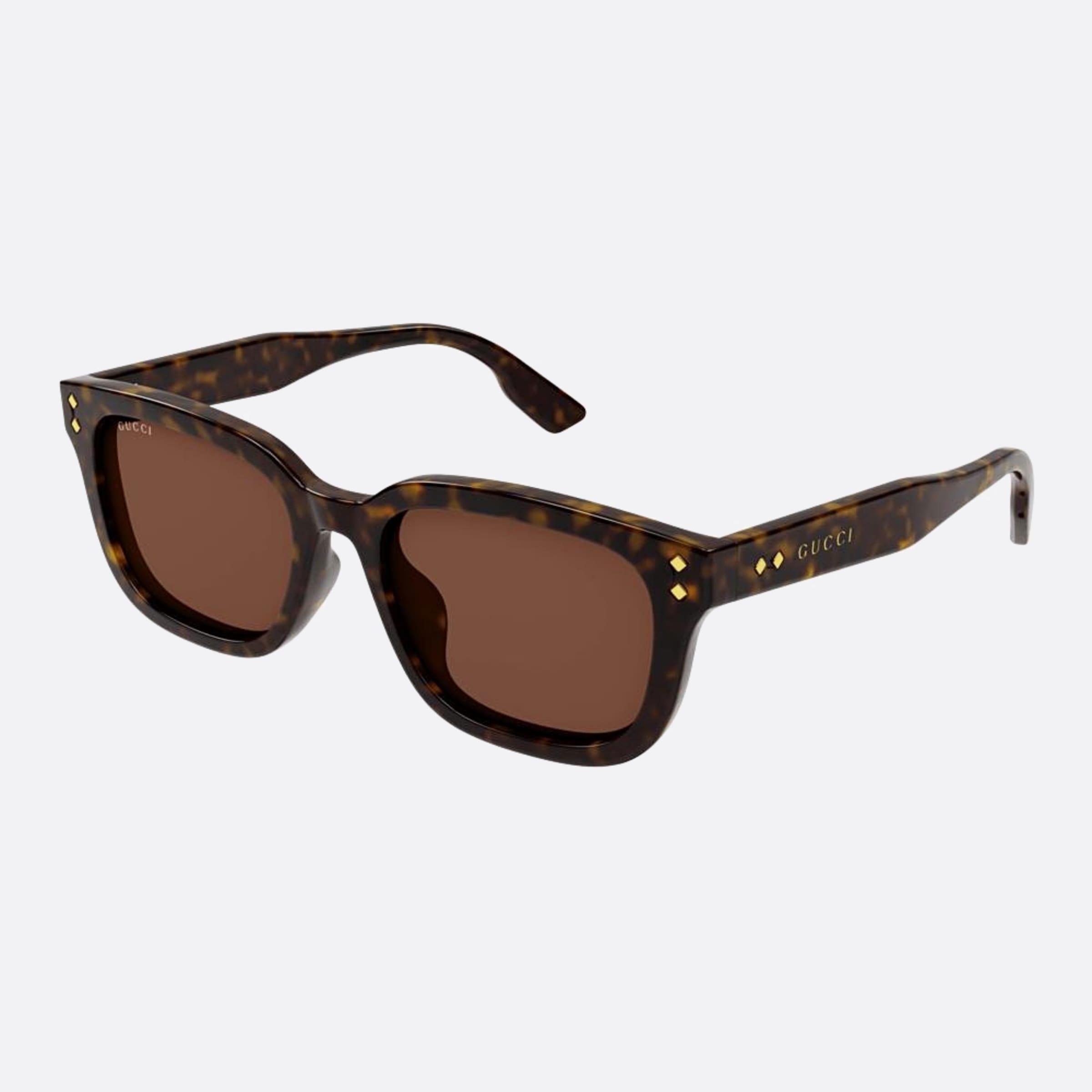 Gucci 54mm Gg1605sk Bre Havana Squared Women Sunglasses - Side View