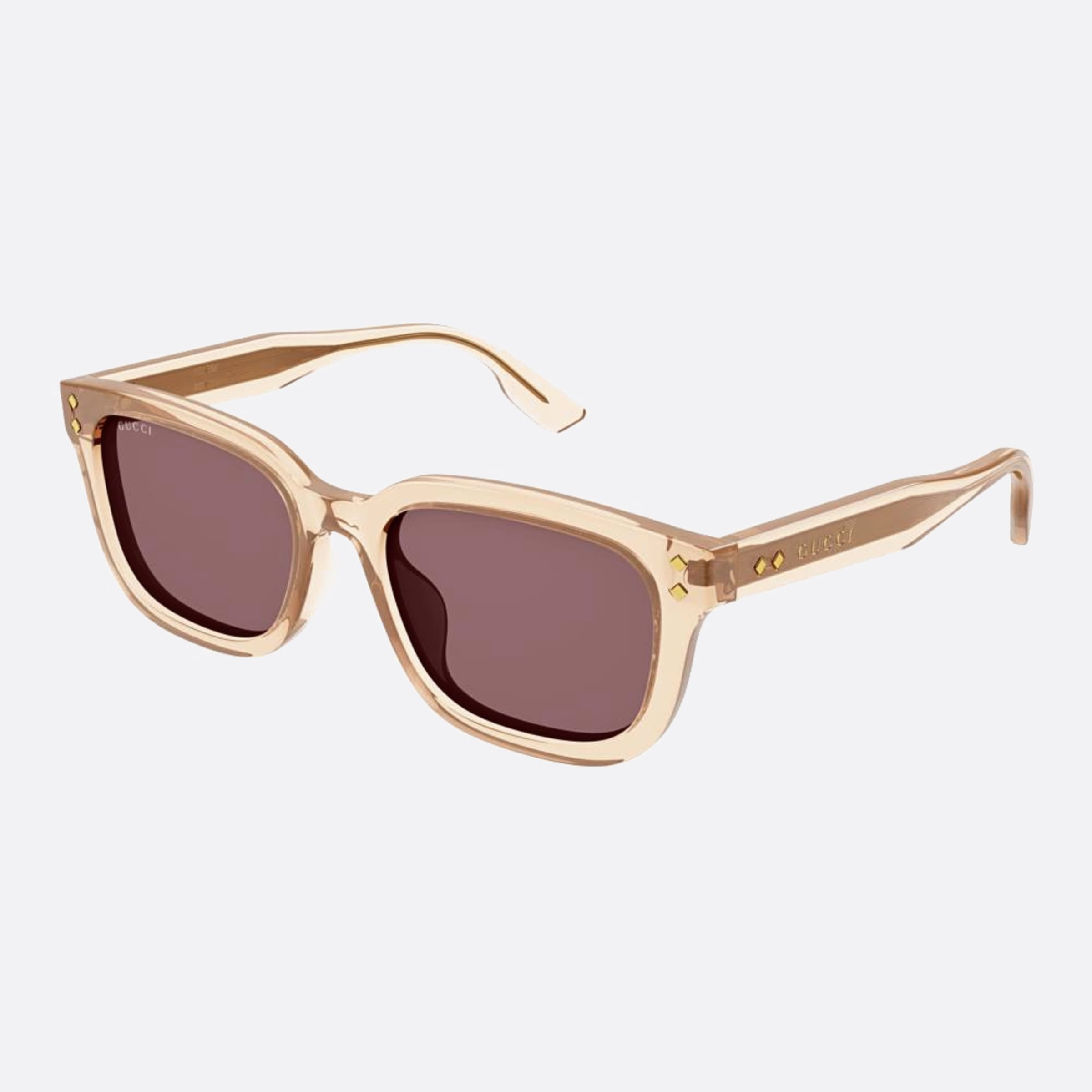 Gucci 54mm Gg1605sk Pkv Pink Squared Women Sunglasses - Side View