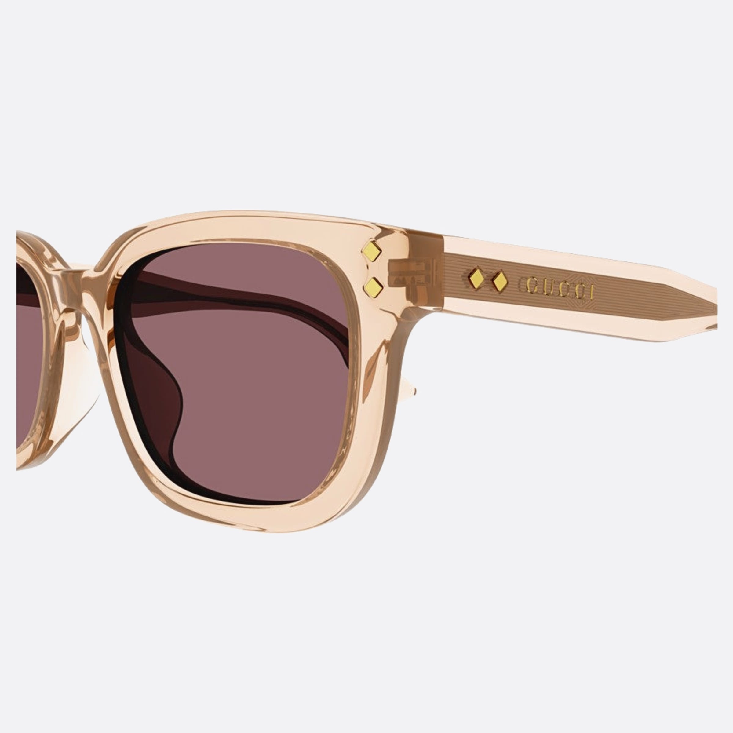 Gucci 54mm Gg1605sk Pkv Pink Squared Women Sunglasses - Detail View