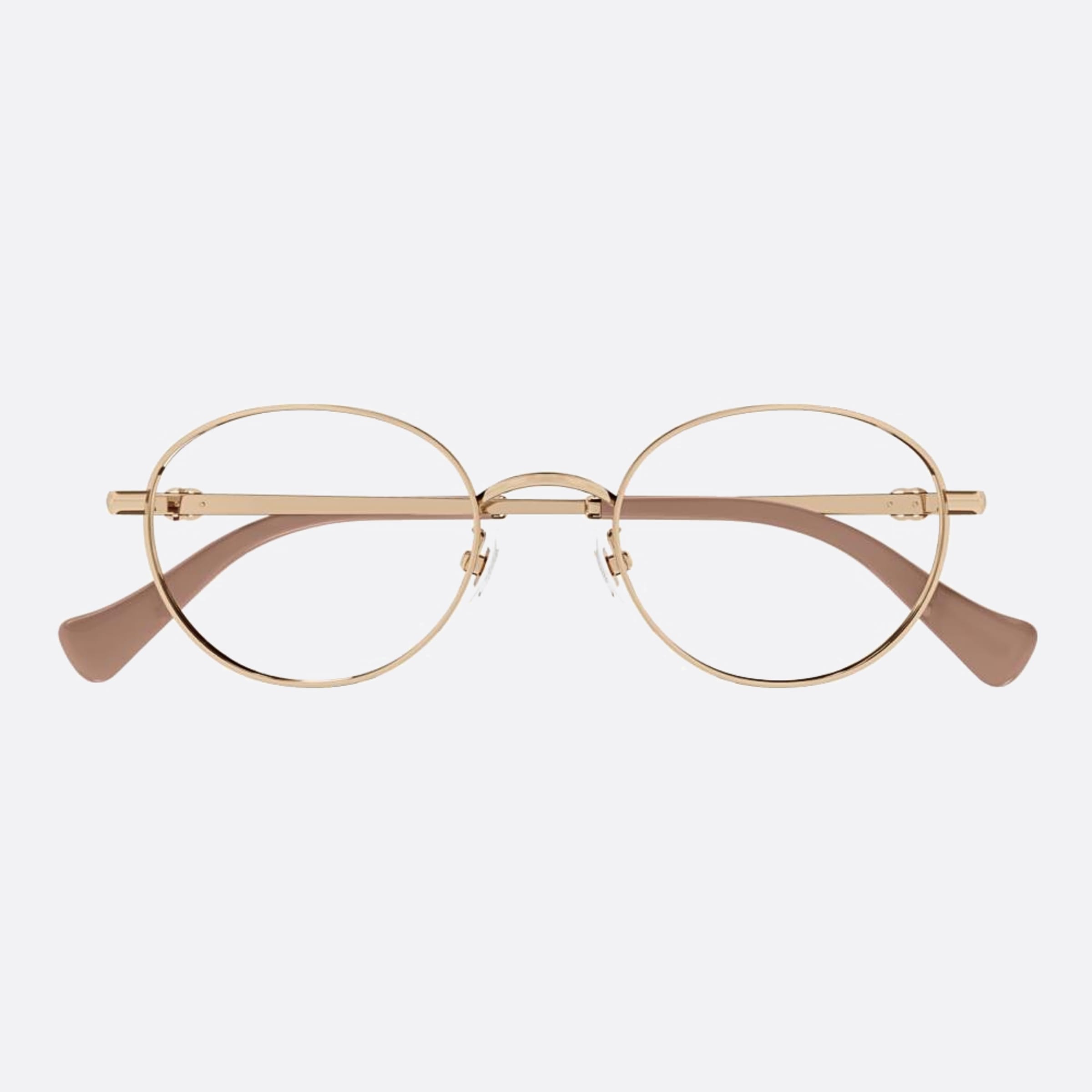 Gucci 50mm Gg1608ok Rgp Rose Gold Round Women Eyeglasses - Main View