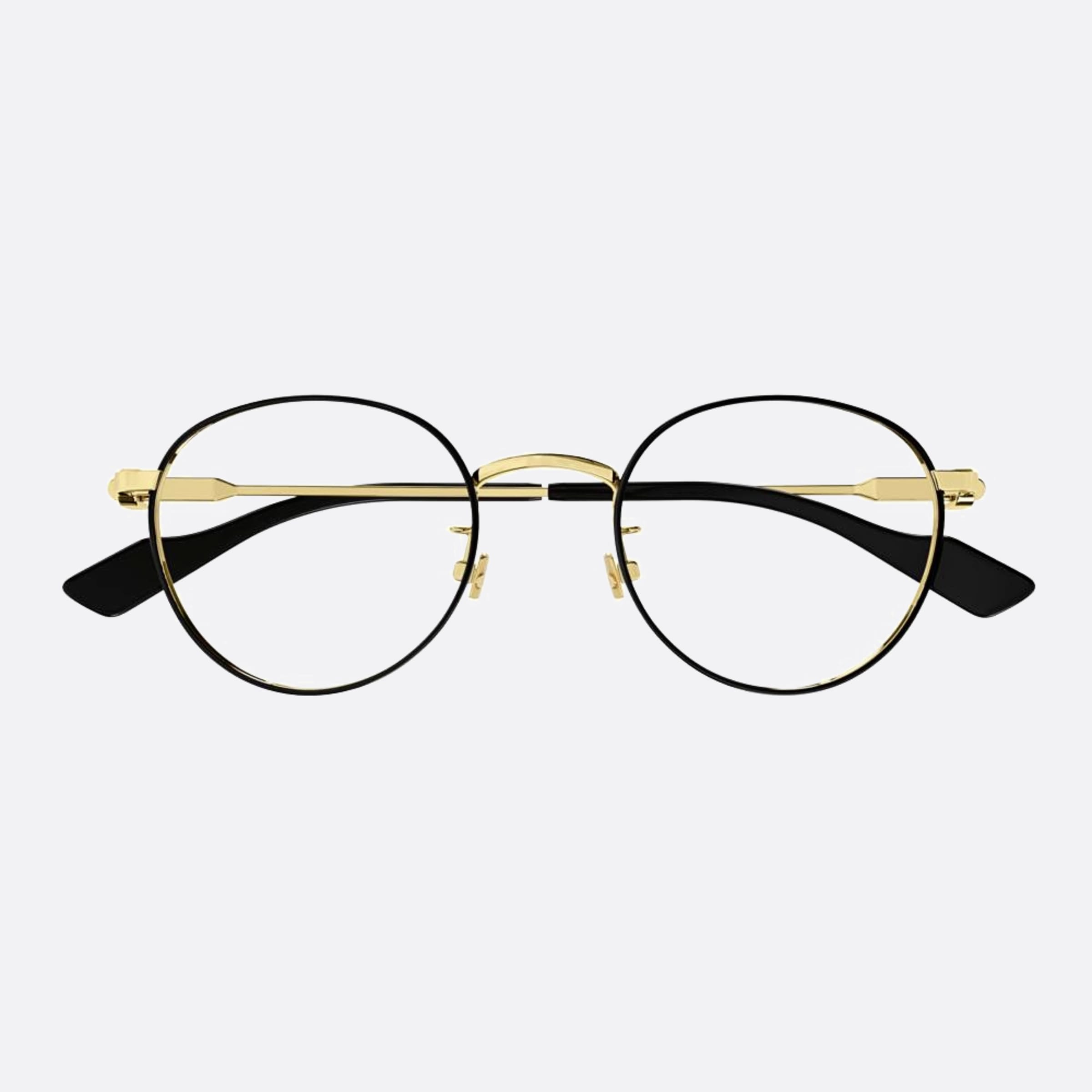 Gucci 49mm Gg1613oj Gold Round Women Eyeglasses - Main View