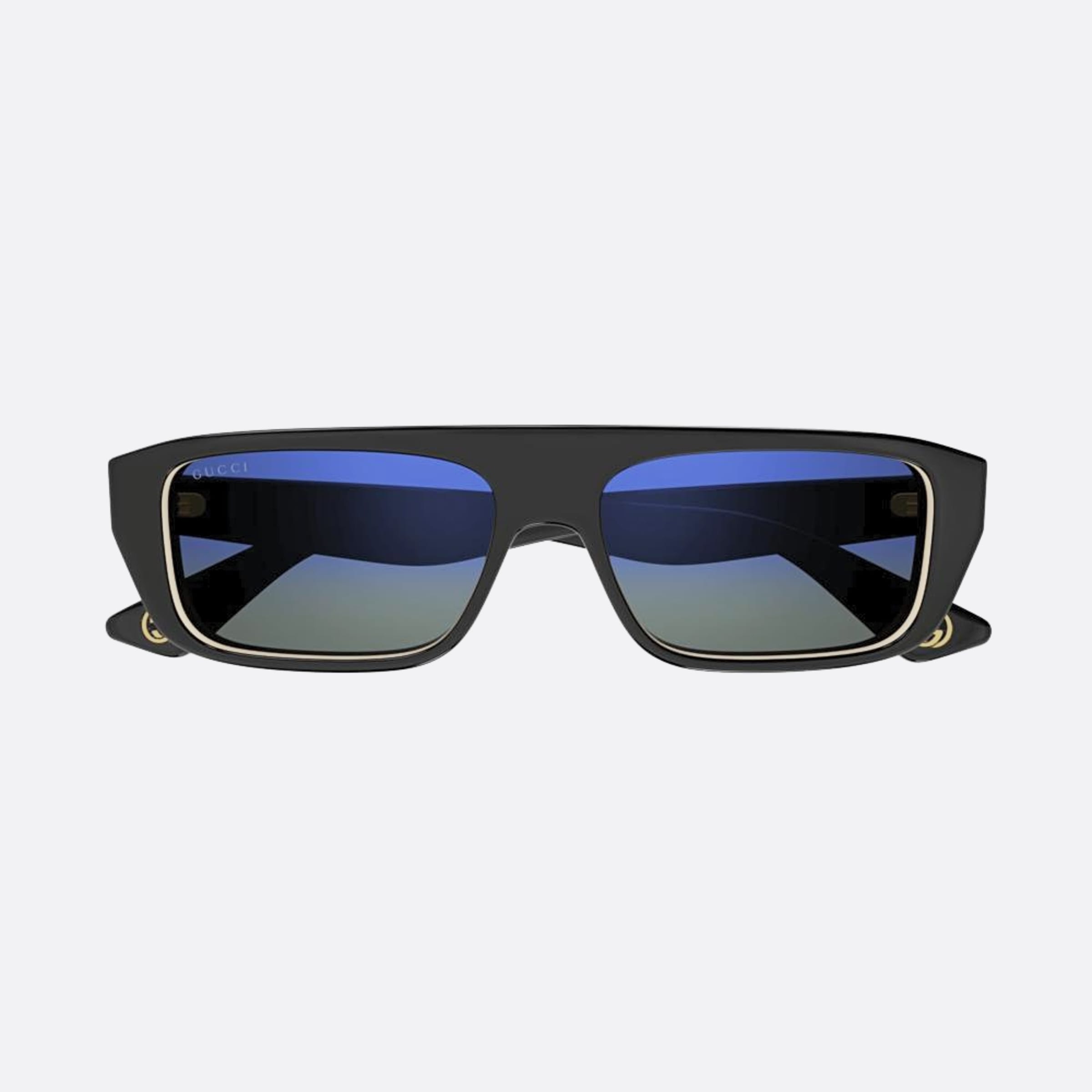 Gucci 56mm Bwb Black Squared Man Sunglasses - Main View