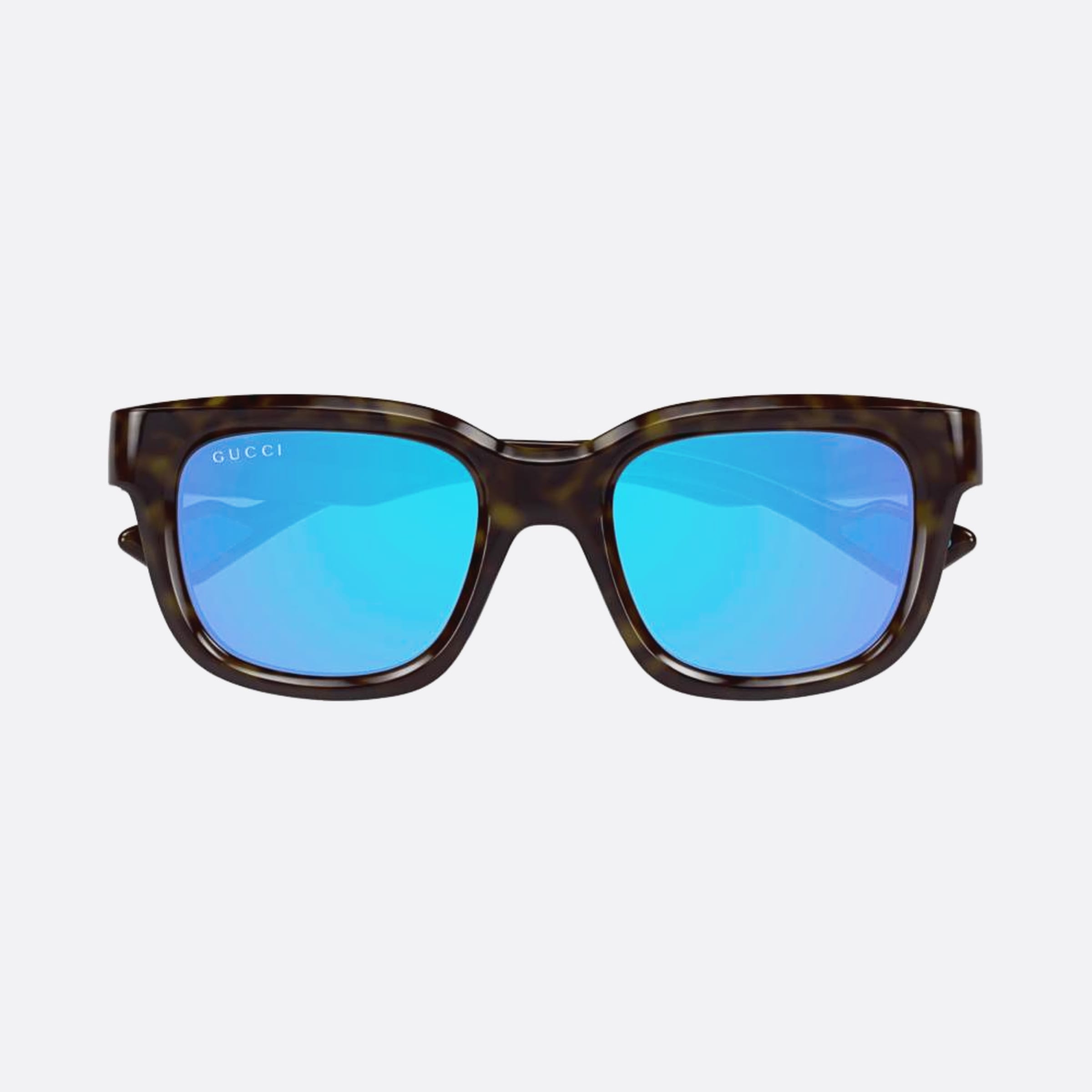 Gucci 53mm Hbl Havana Squared Man Sunglasses - Main View