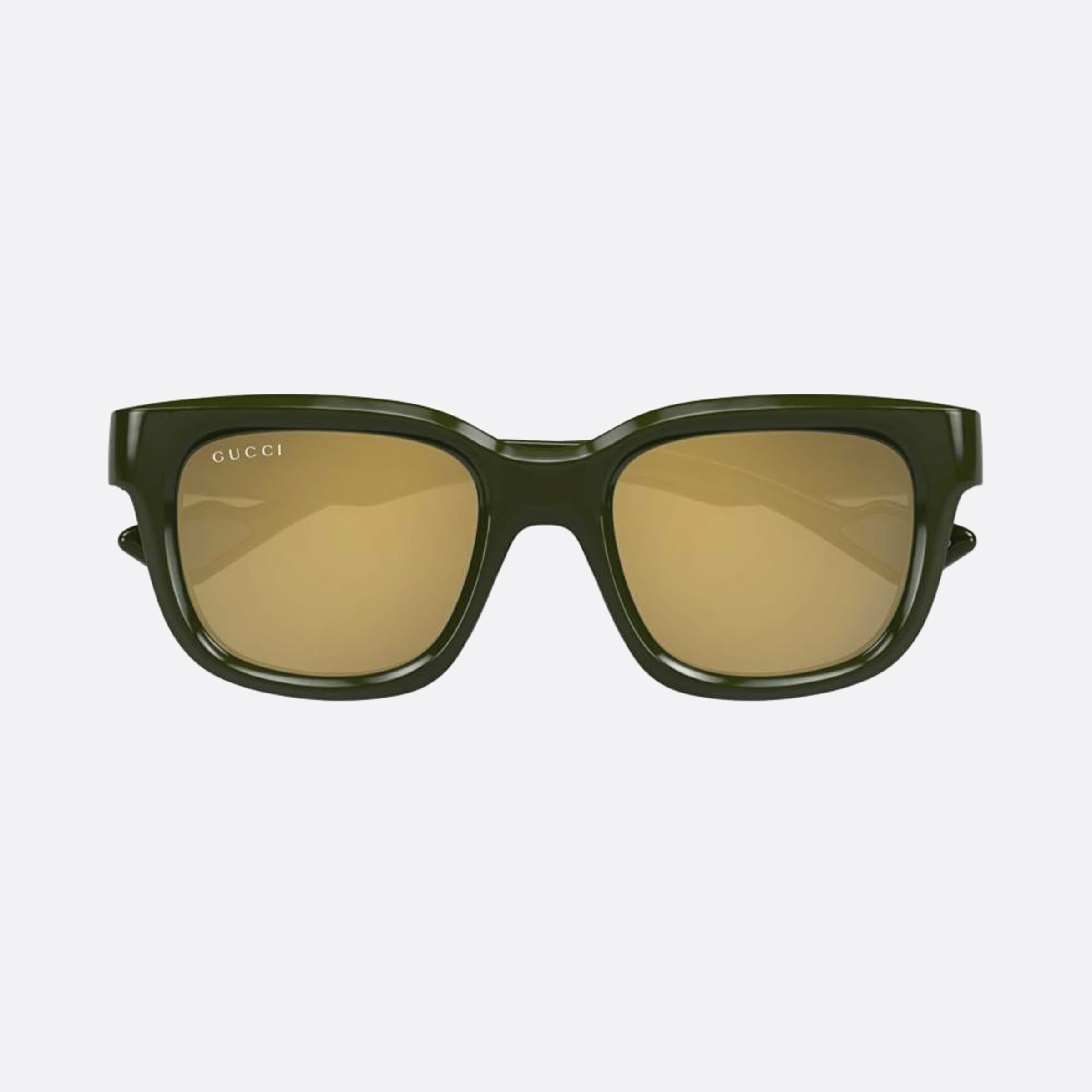 Gucci 53mm Grgo Green Squared Man Sunglasses - Main View