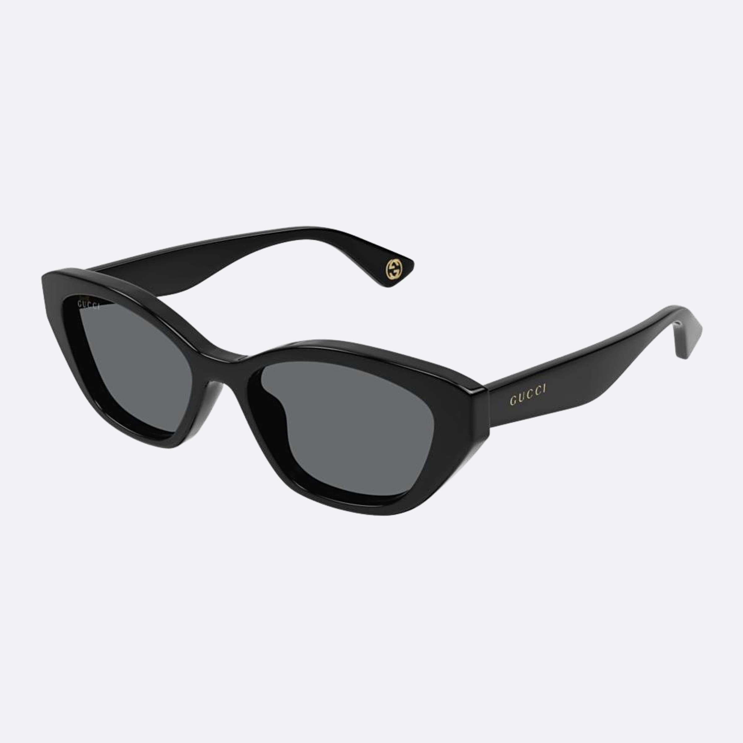 Gucci 55mm Gg1638sa Black Cat Eye Women Sunglasses - Side View