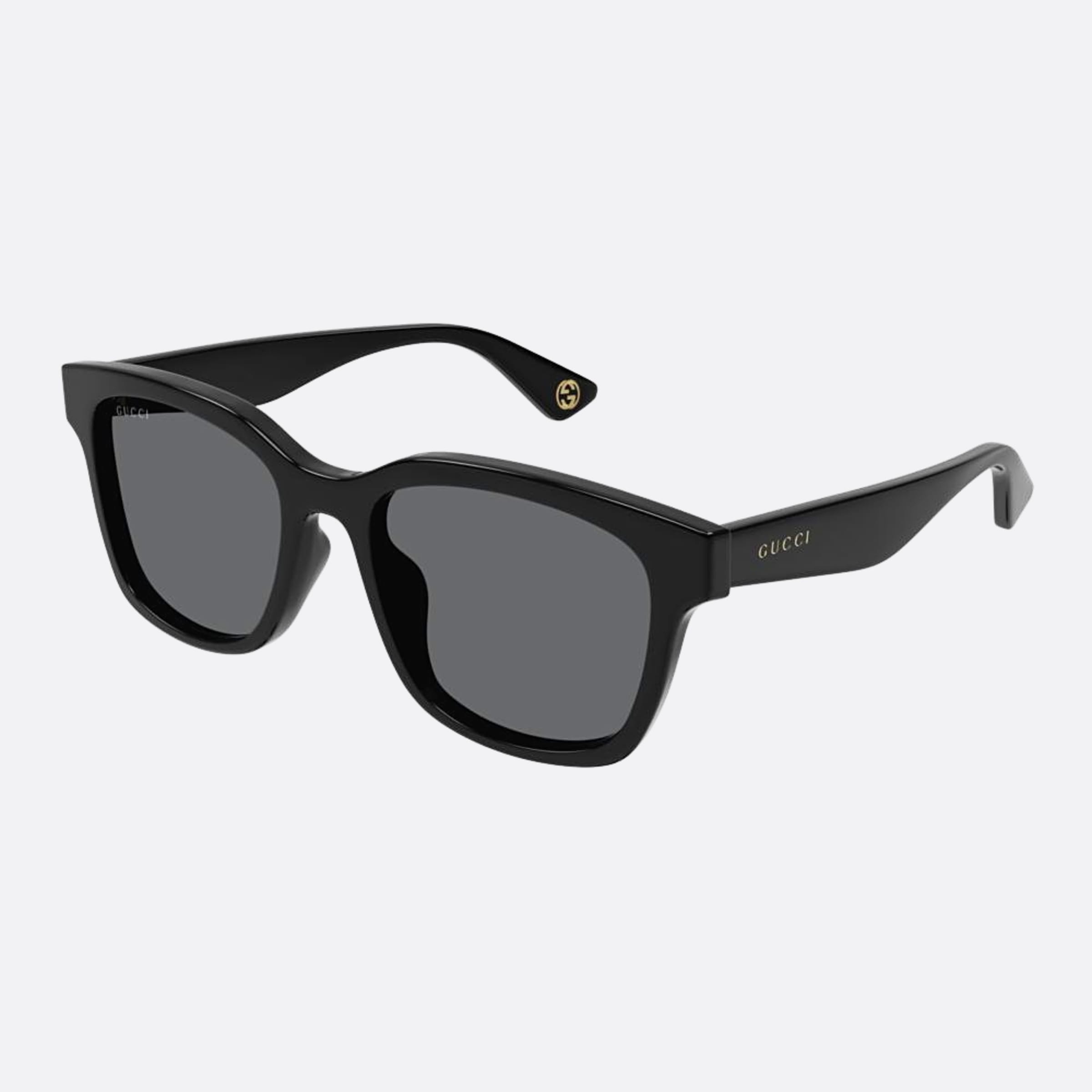 Gucci 55mm Gg1639sa Black Squared Men Sunglasses - Side View