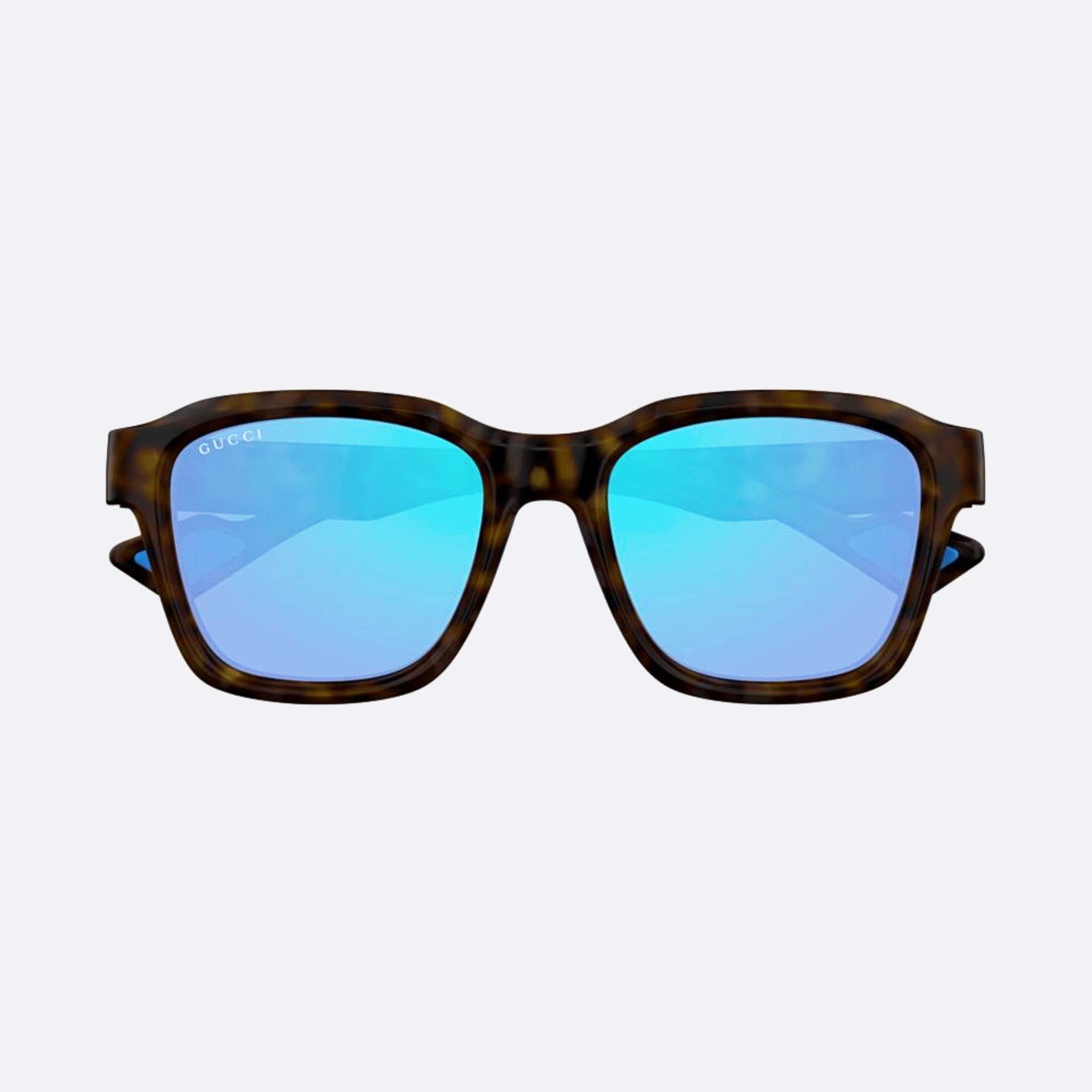 Gucci 54mm Hvbl Havana Geometric Men Sunglasses - Main View