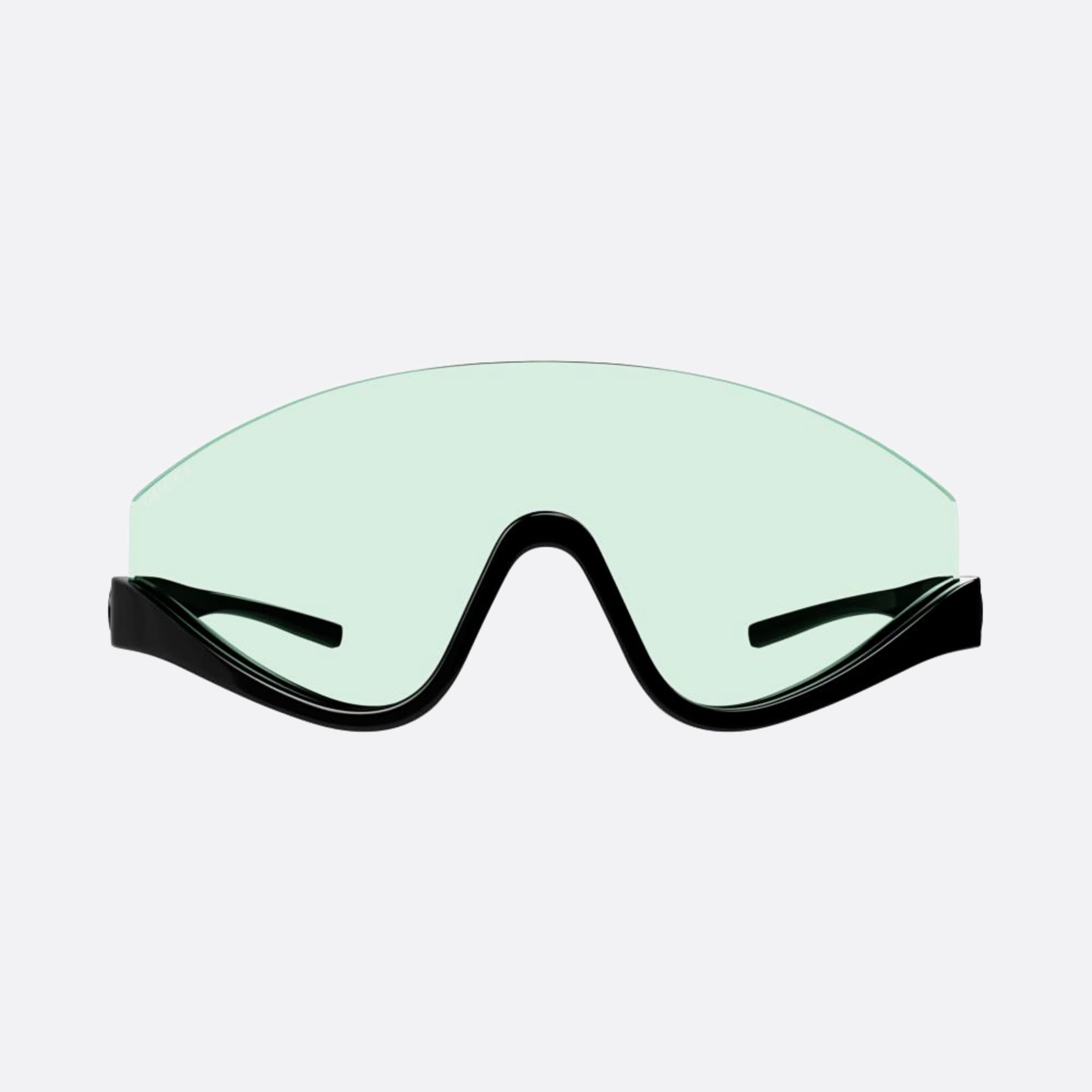 Gucci 99mm Black Shield Woman Sunglasses - Main View