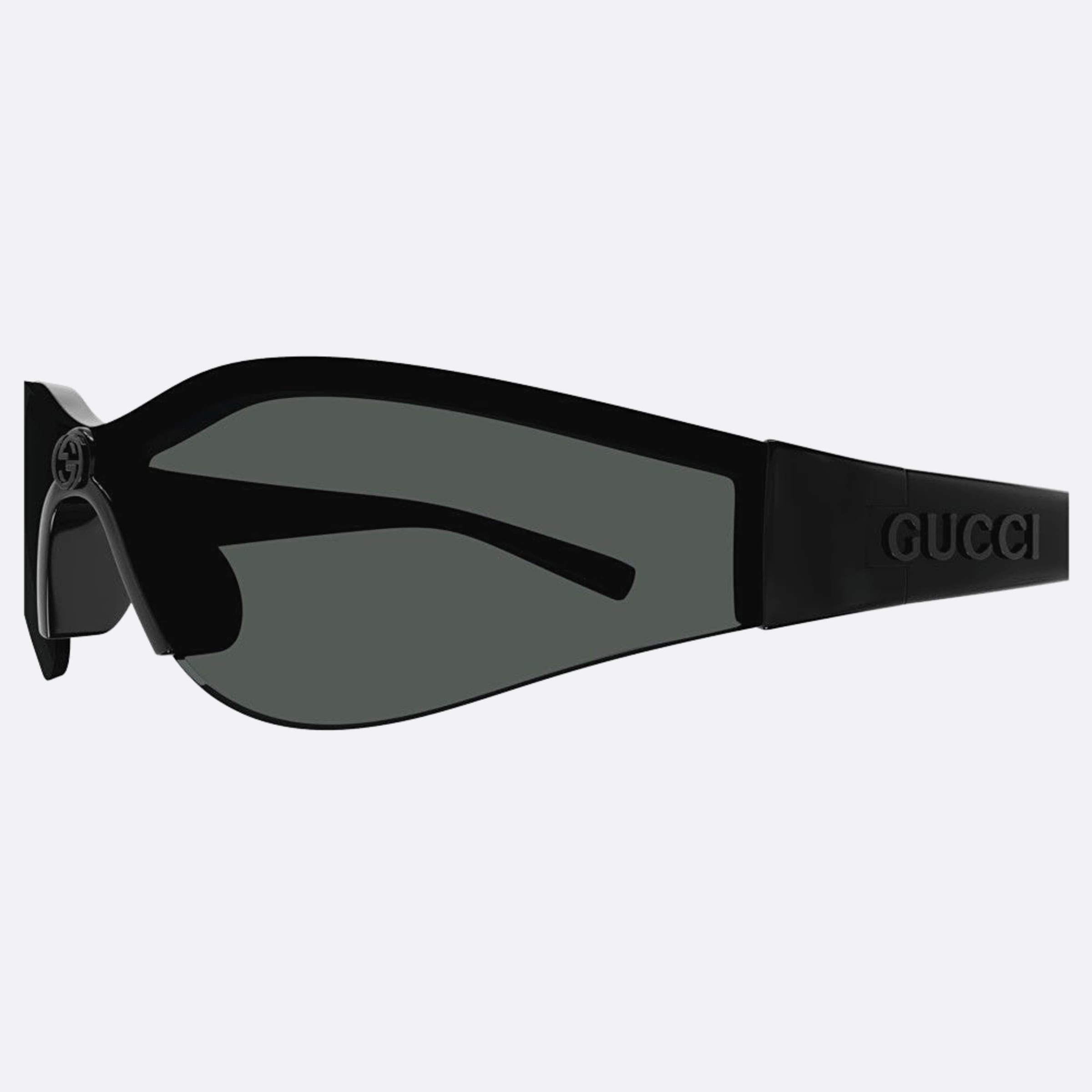 Gucci 99mm Black Sports Woman Sunglasses - Lifestyle Shot