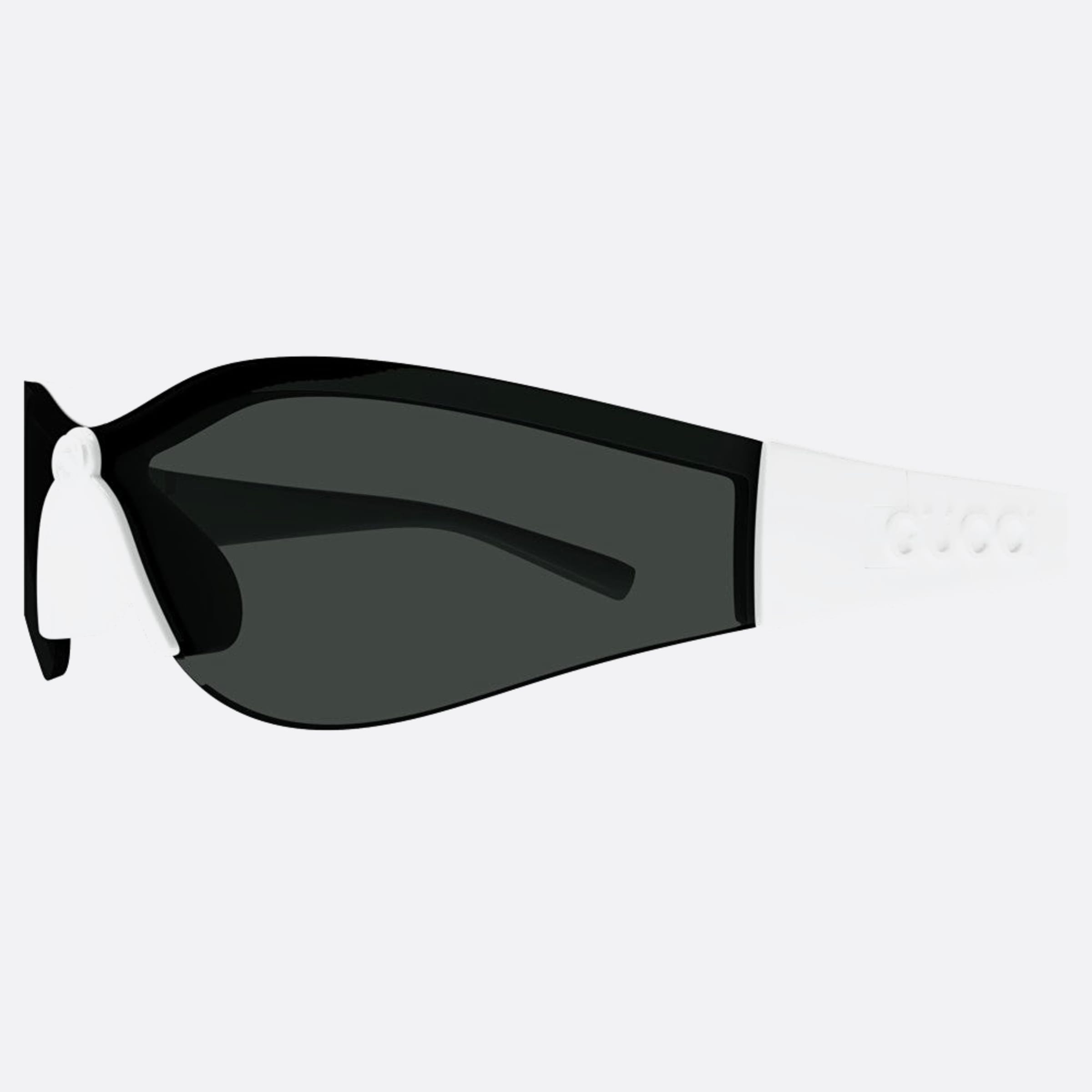 Gucci 99mm Wgr White Sports Woman Sunglasses - Lifestyle Shot