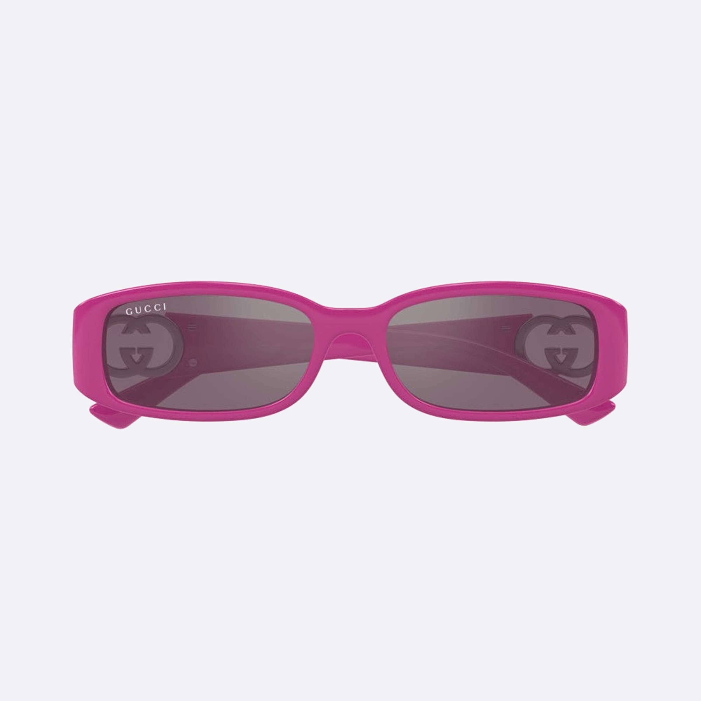 Gucci 54mm Fss Pink Rectangle Woman Sunglasses - Detail View