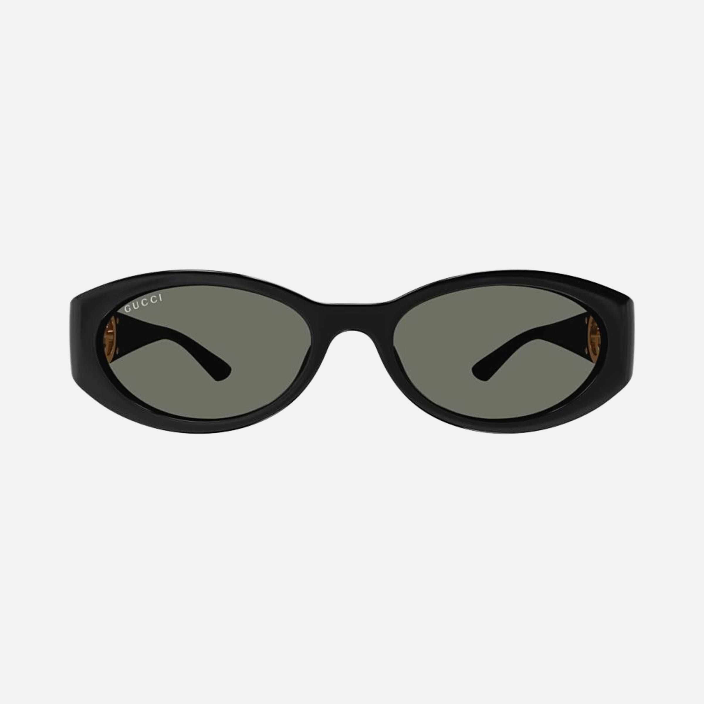 Gucci 56mm Gg1662sa Black Oval Woman Sunglasses - Main View