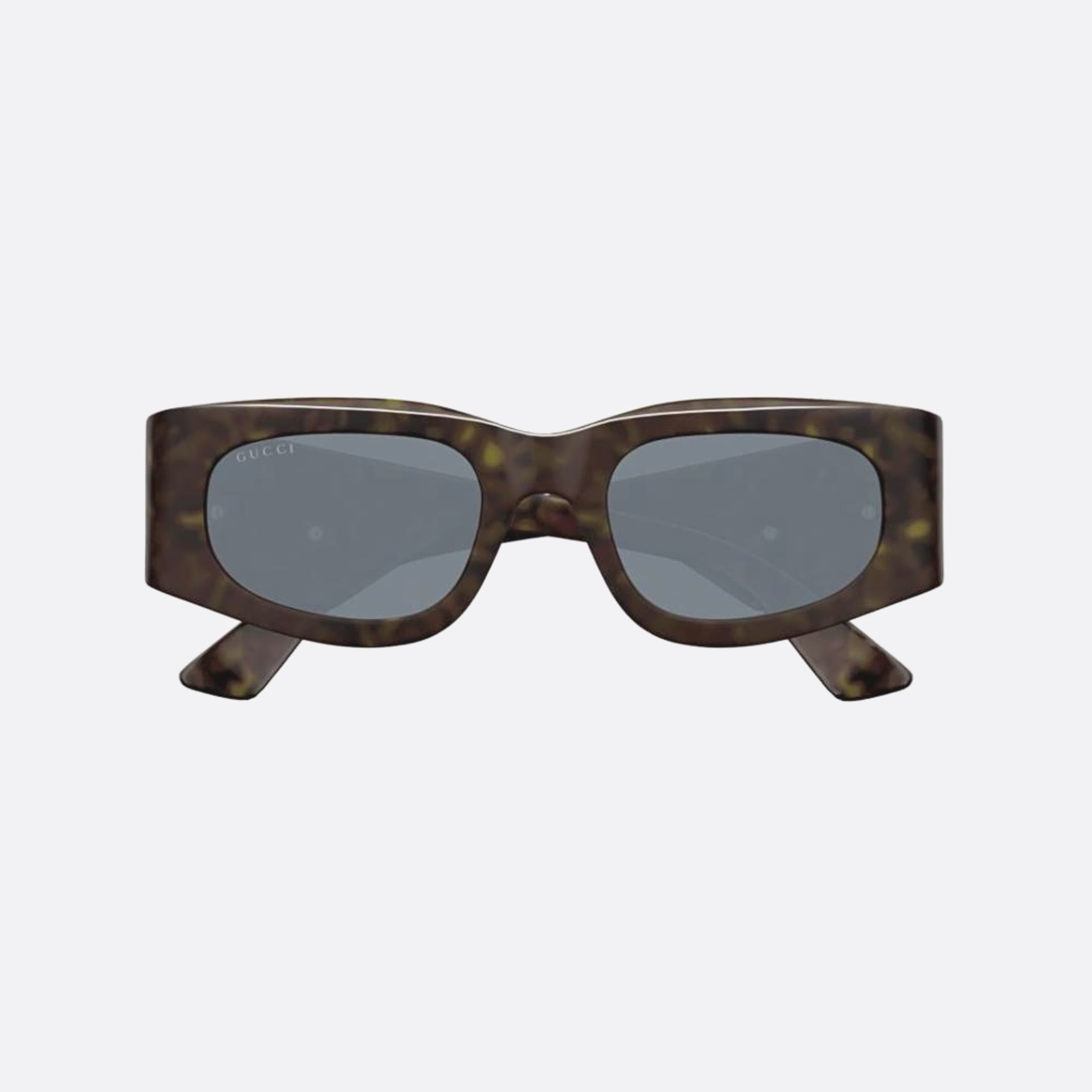 Gucci 51mm Hvg Havana Squared Woman Sunglasses - Main View