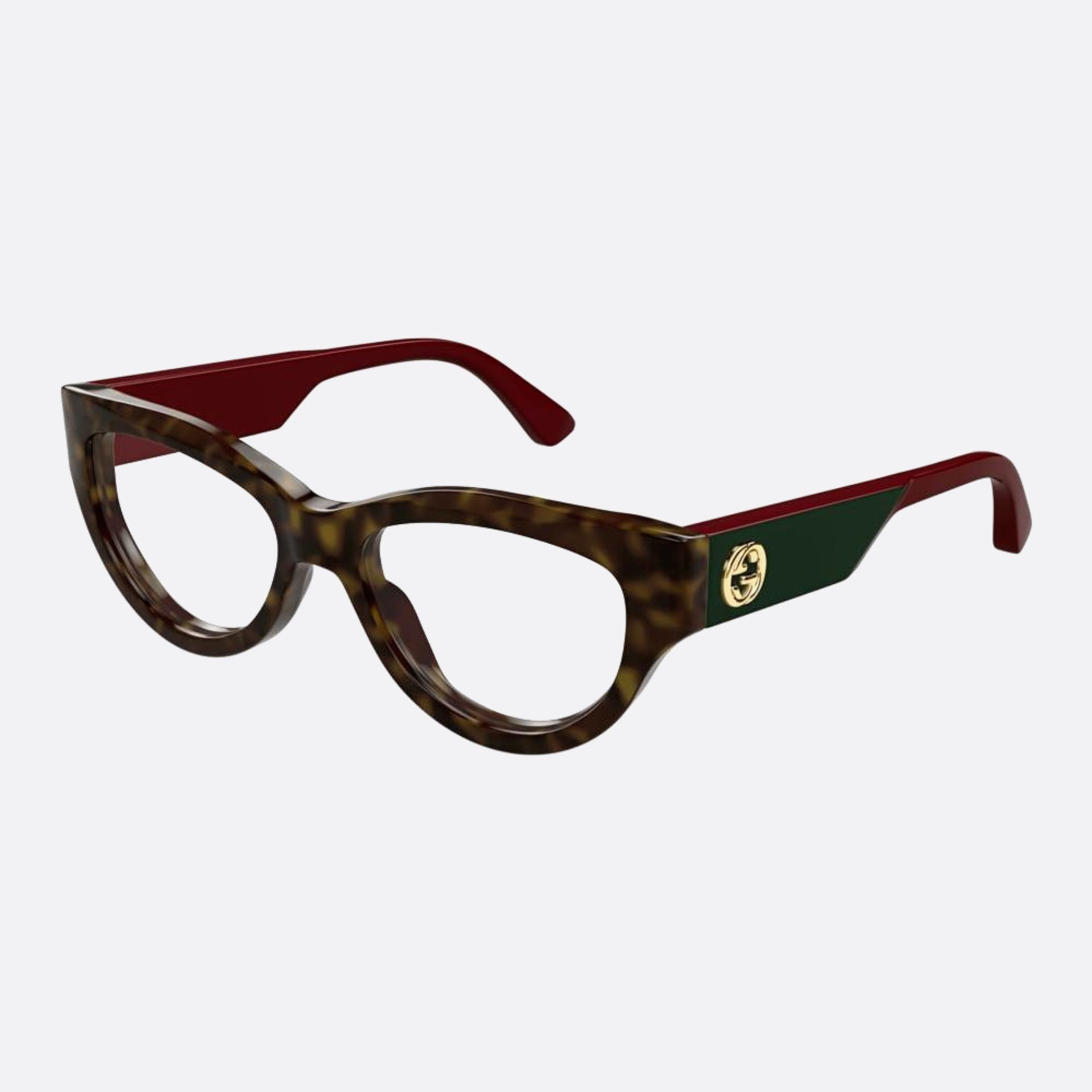 Gucci 50mm Bkbu Black Cat Eye Women Eyeglasses - Side View
