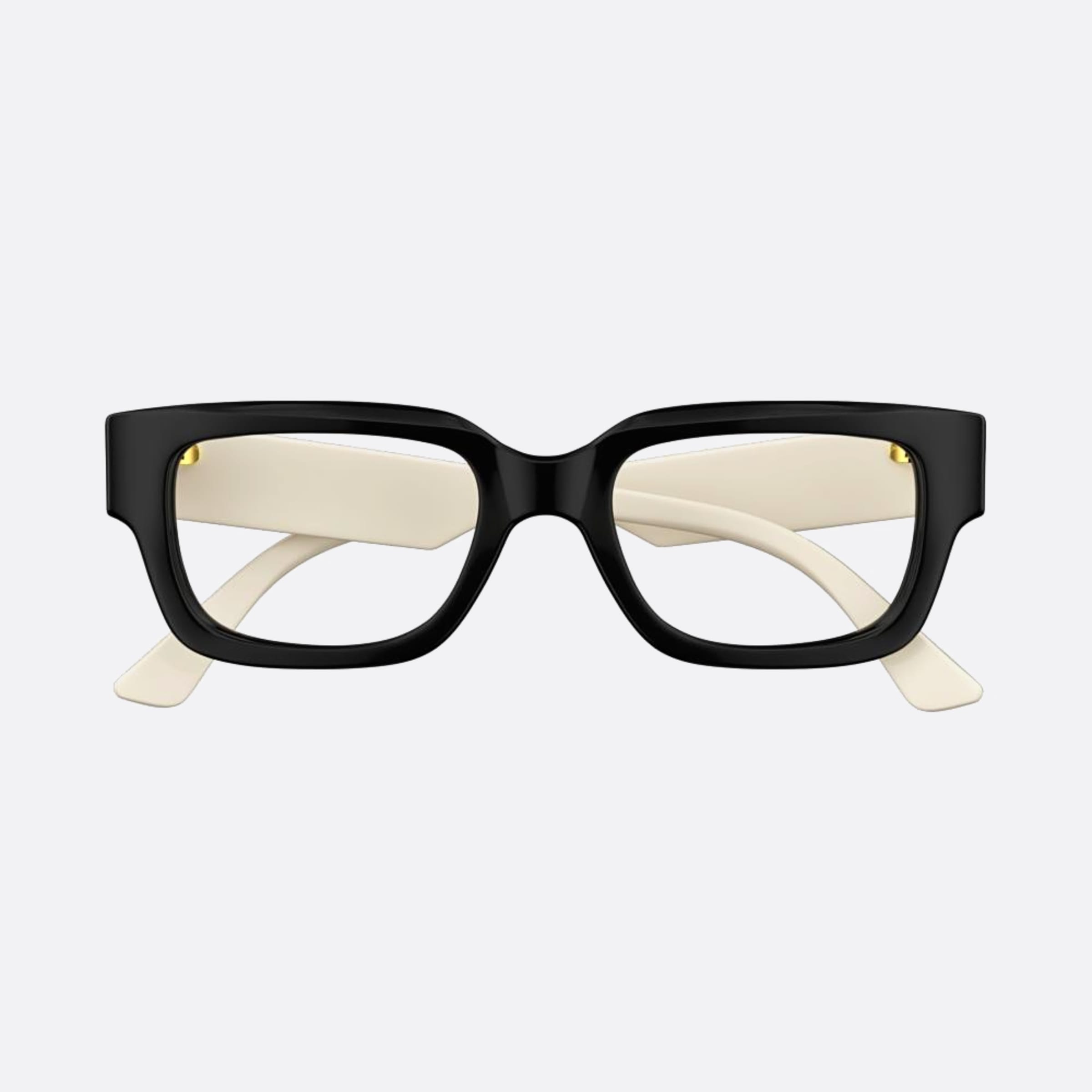 Gucci 53mm Bkwh Black Squared Woman Eyeglasses - Main View