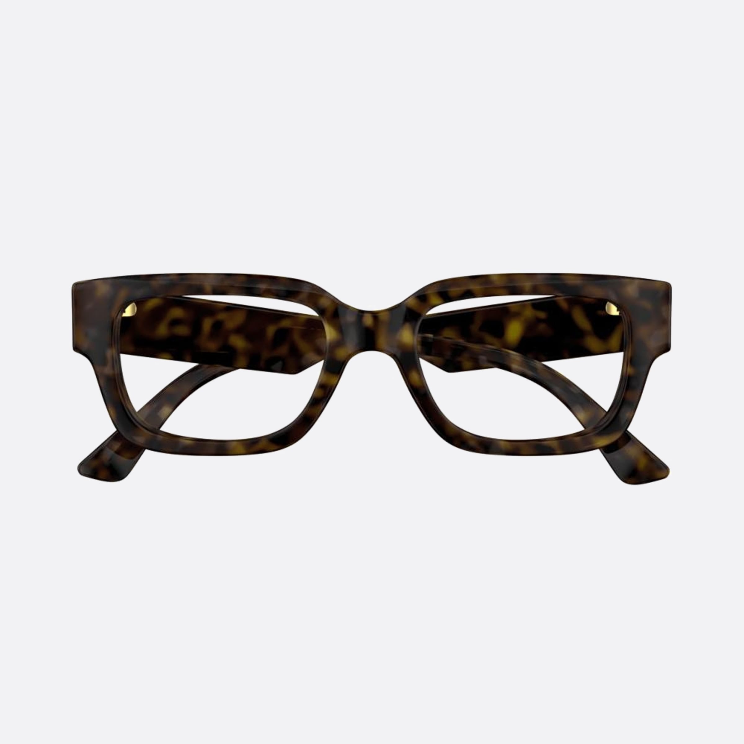 Gucci 53mm Hvwh Havana Squared Woman Eyeglasses - Main View
