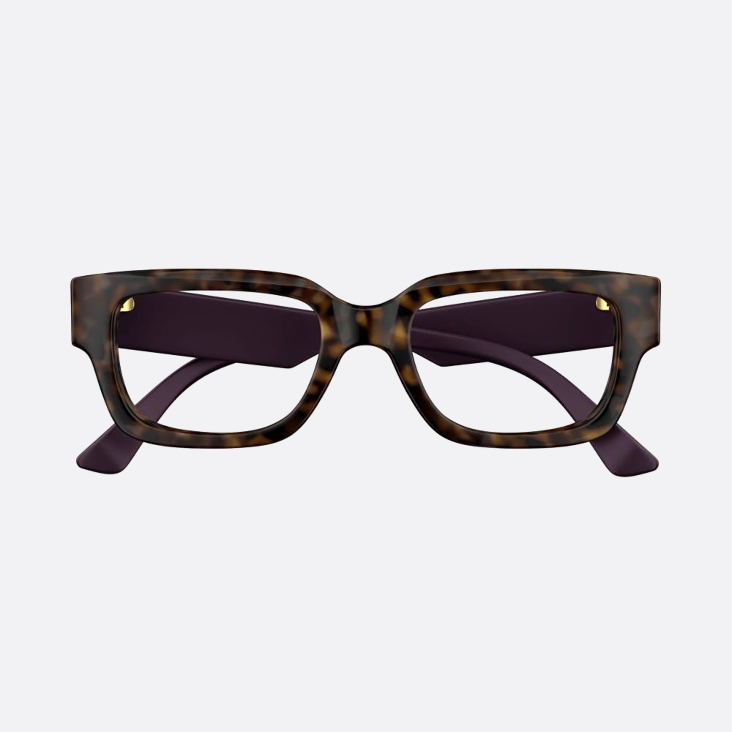 Gucci 53mm Hvrd Havana Squared Woman Eyeglasses - Main View