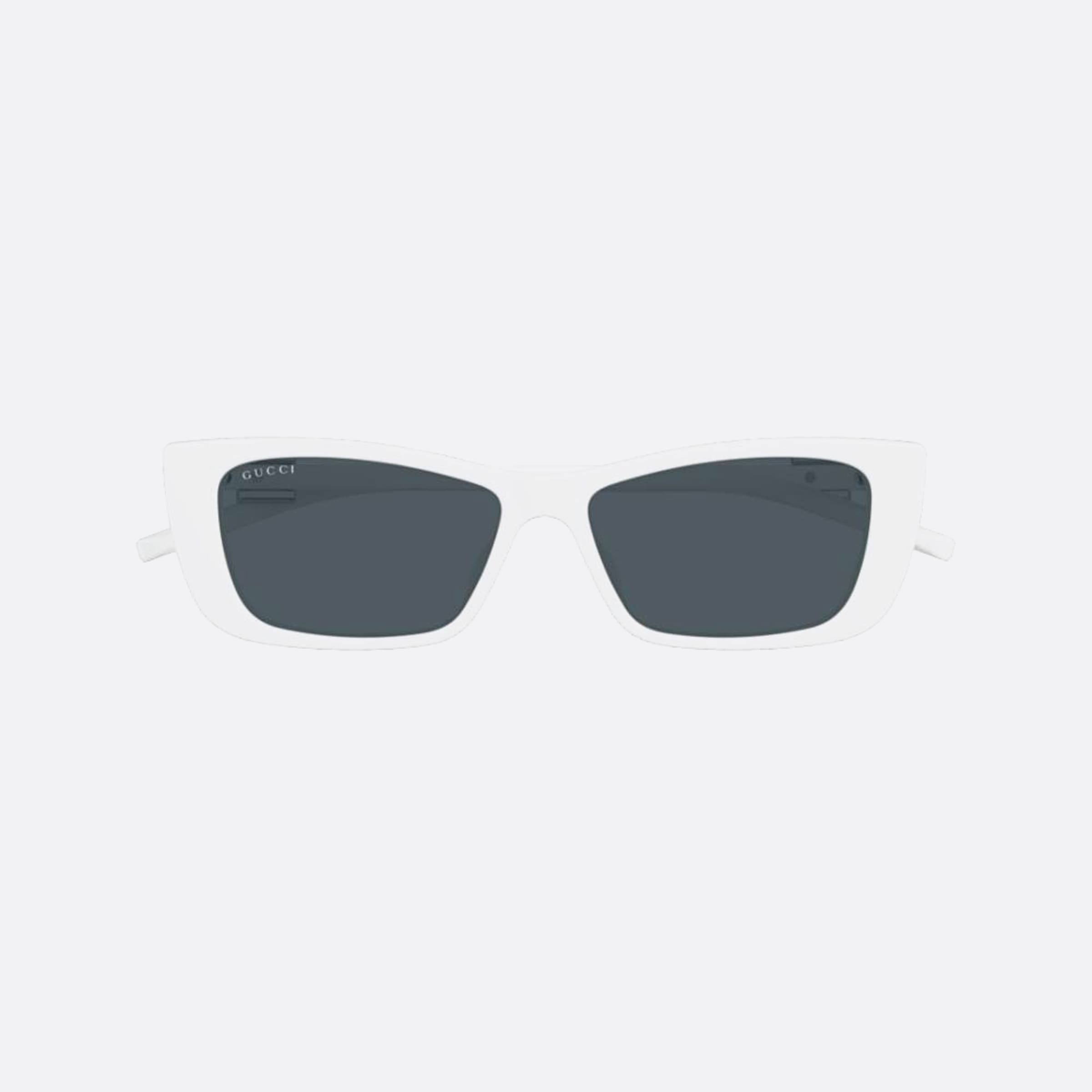 Gucci 53mm Whg White Cat Eye Woman Sunglasses - Main View