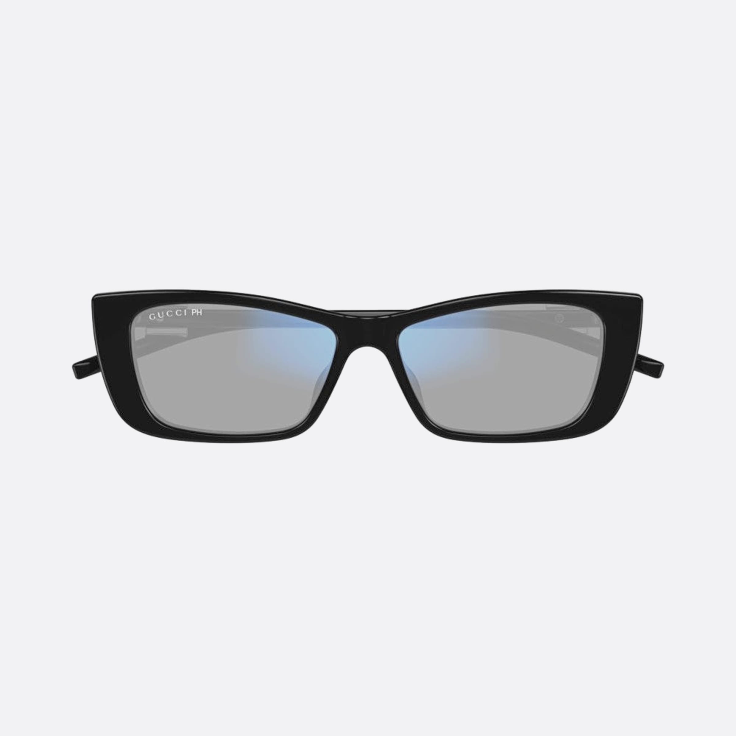 Gucci 53mm Bkph Black Cat Eye Photochromic Woman Sunglasses - Additional Angle