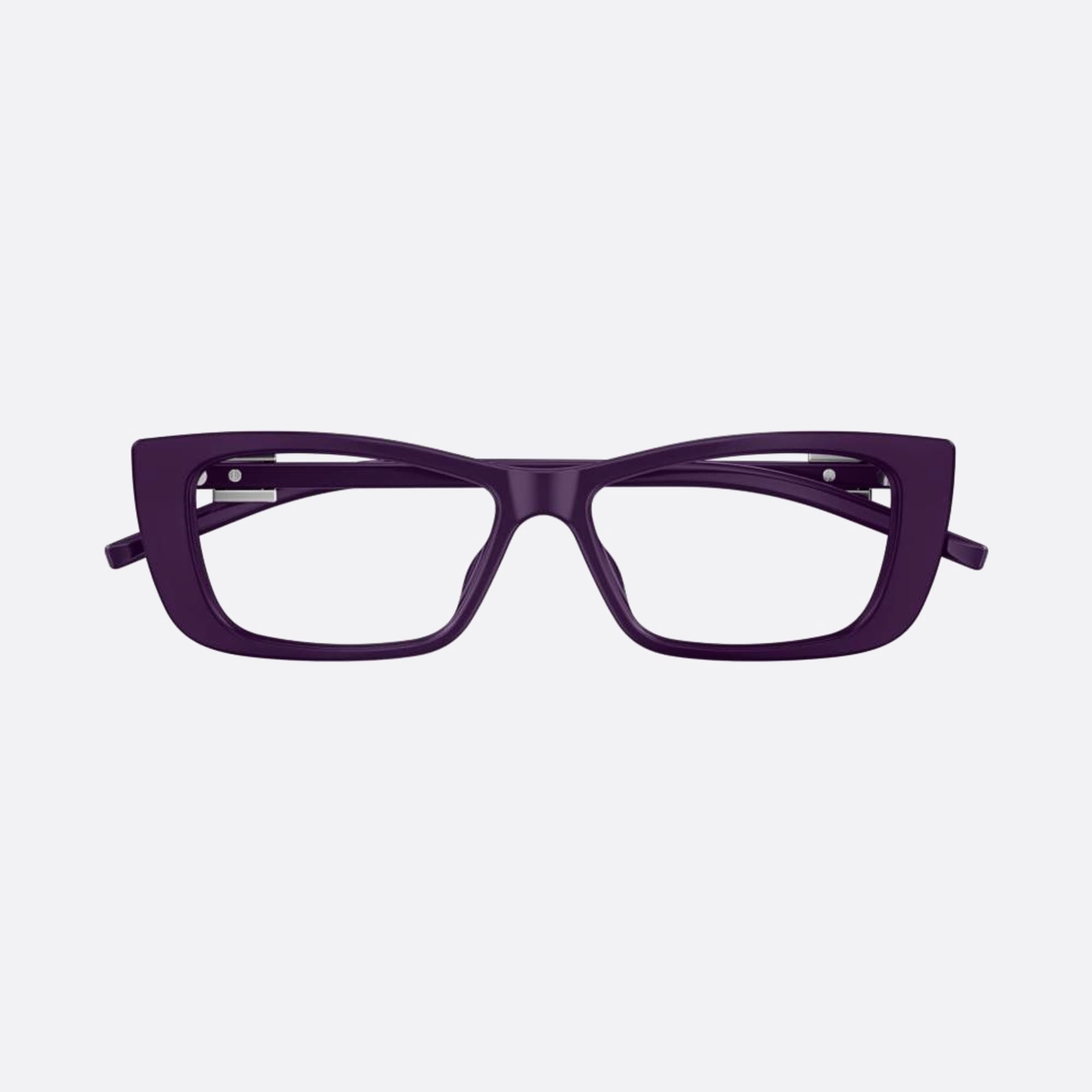 Gucci 53mm Violet Cat Eye Woman Eyeglasses - Main View