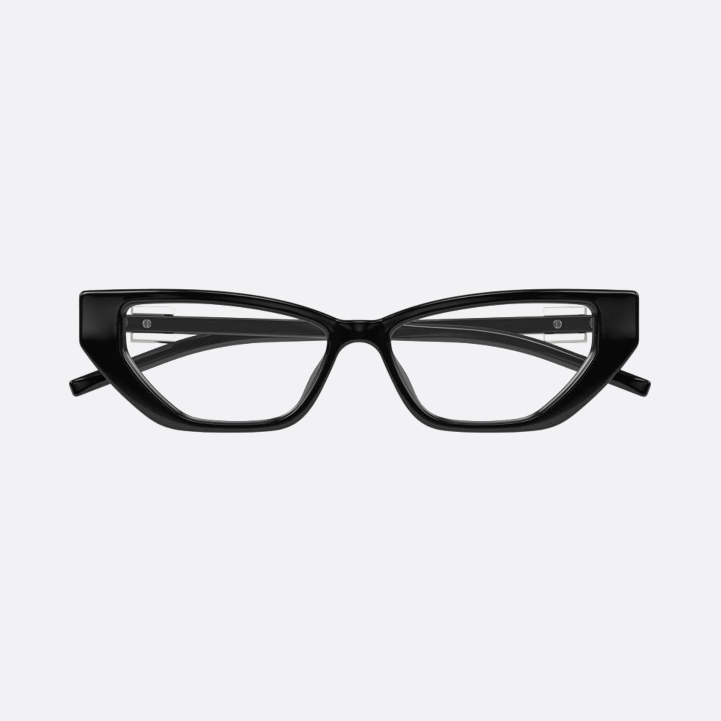 Gucci 53mm Bkslv Black Cat Eye Woman Eyeglasses - Main View