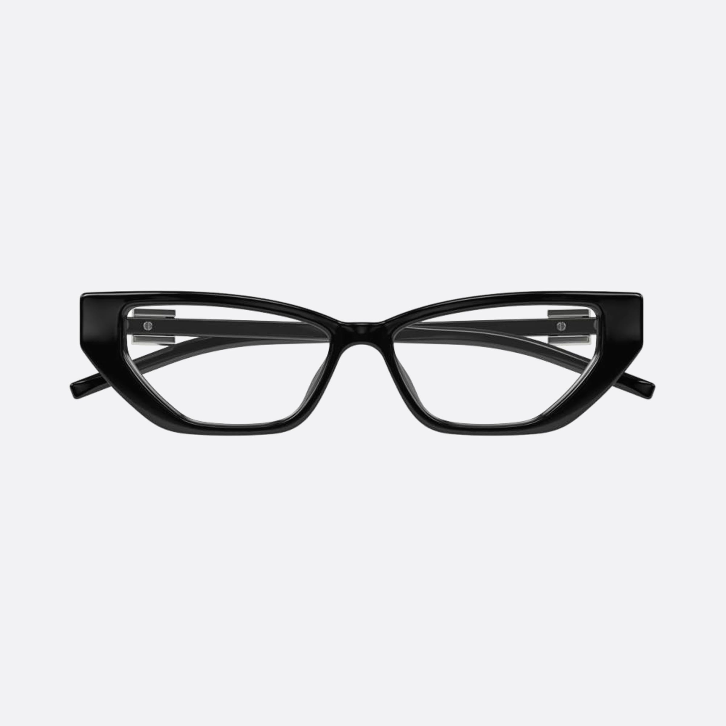 Gucci 53mm Blsl Black Cat Eye Woman Eyeglasses - Main View