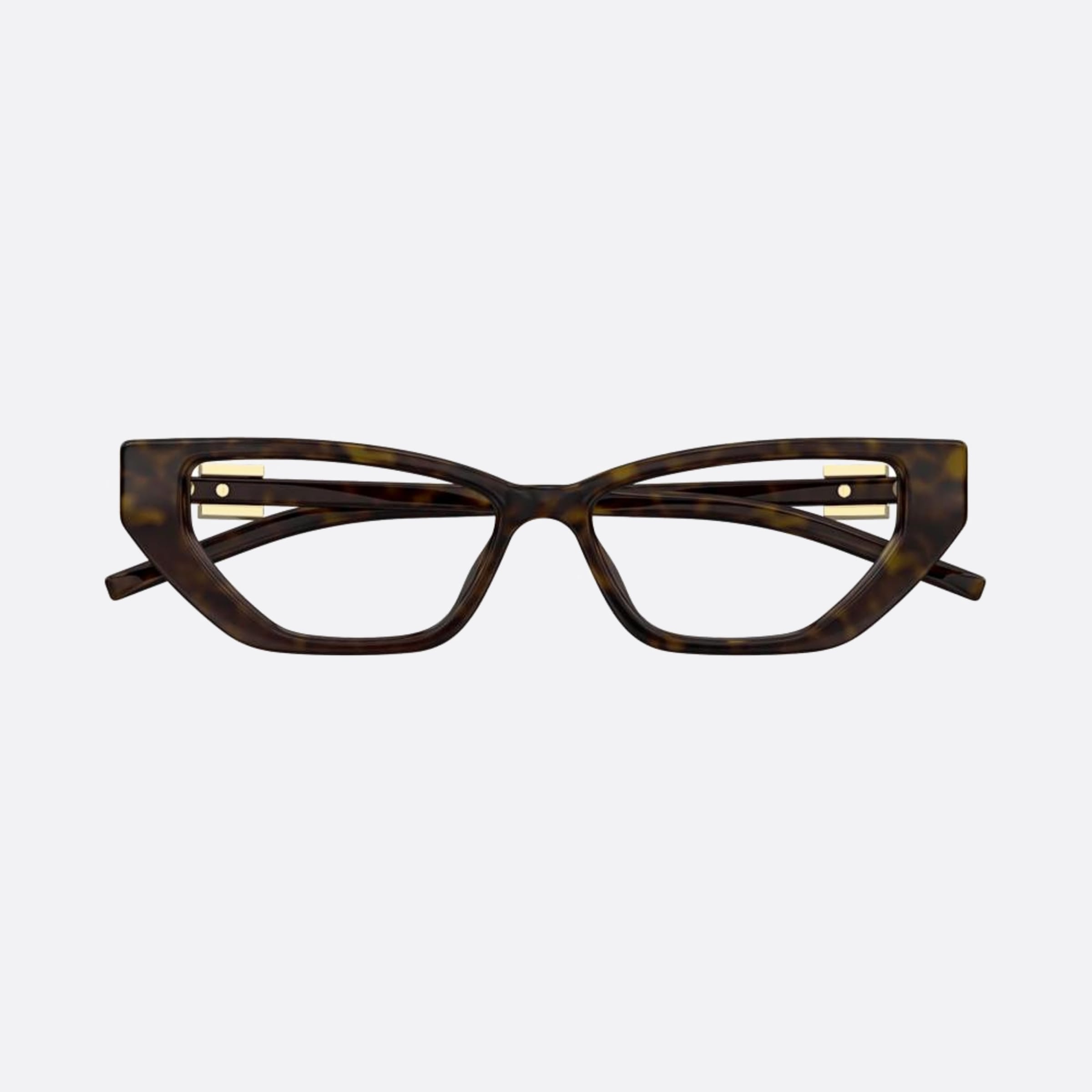 Gucci 53mm Hvn Havana Cat Eye Woman Eyeglasses - Main View