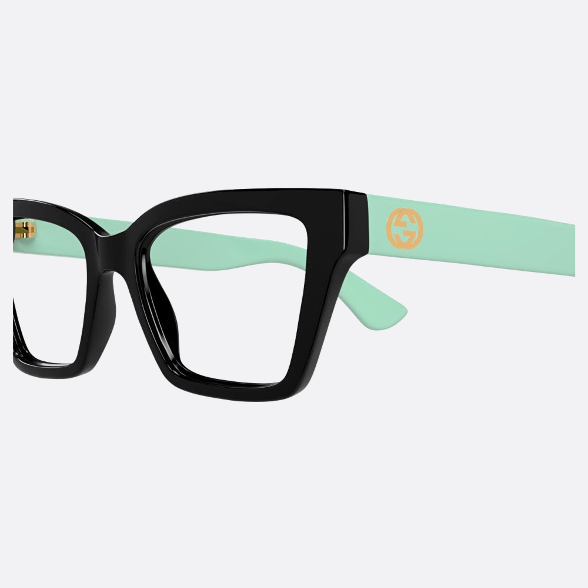 Gucci 53mm Bktq Black Butterfly Woman Eyeglasses - Detail View