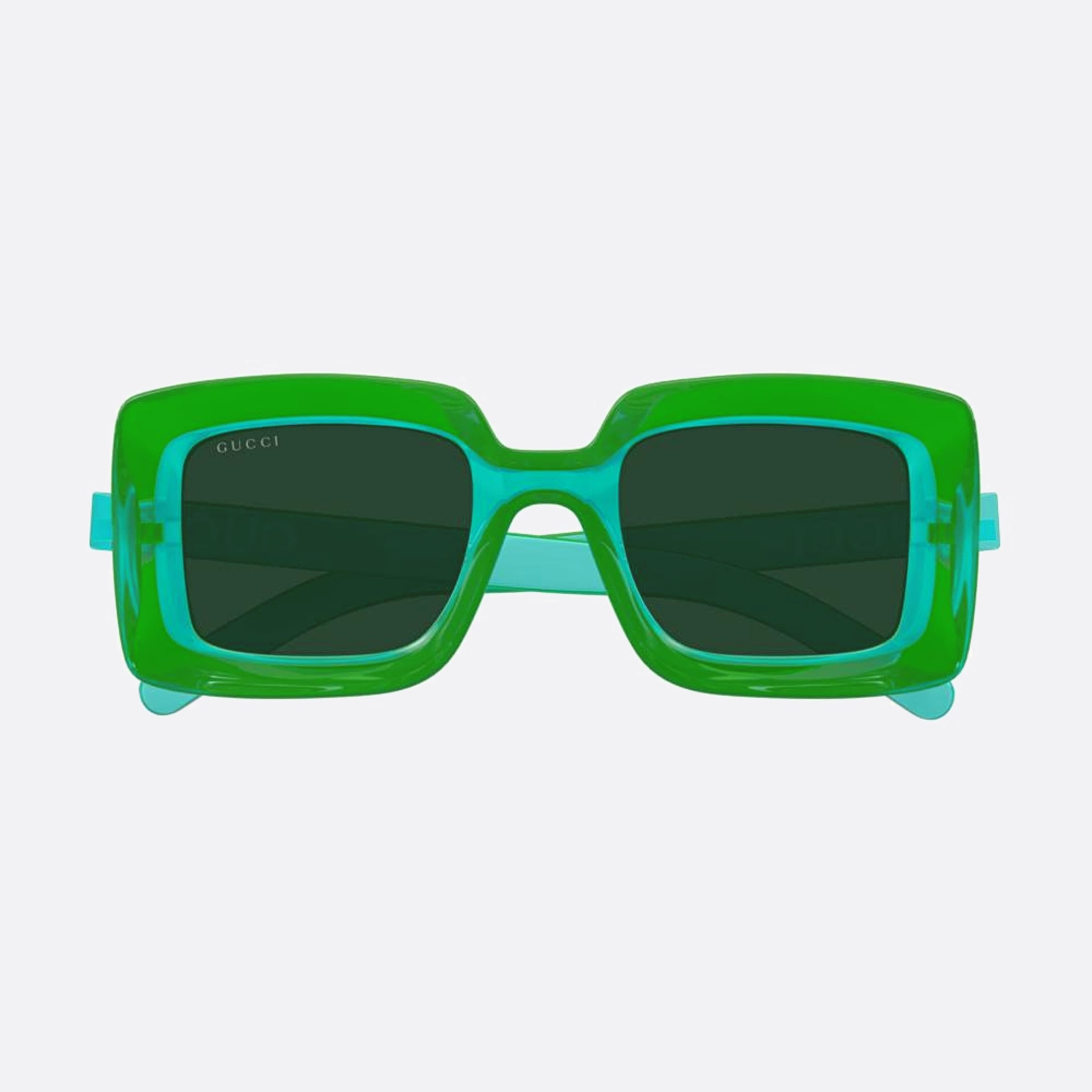Gucci 51mm Gngn Green Oversize Woman Sunglasses - Main View