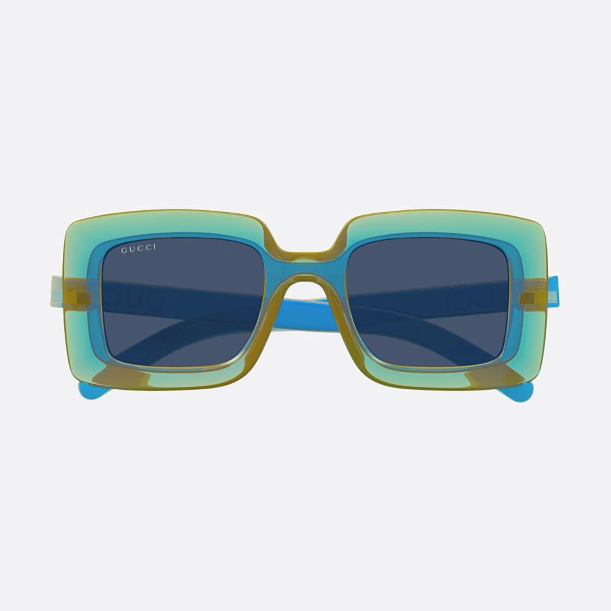 Gucci 51mm Wgbl Blue Oversize Woman Sunglasses - Main View