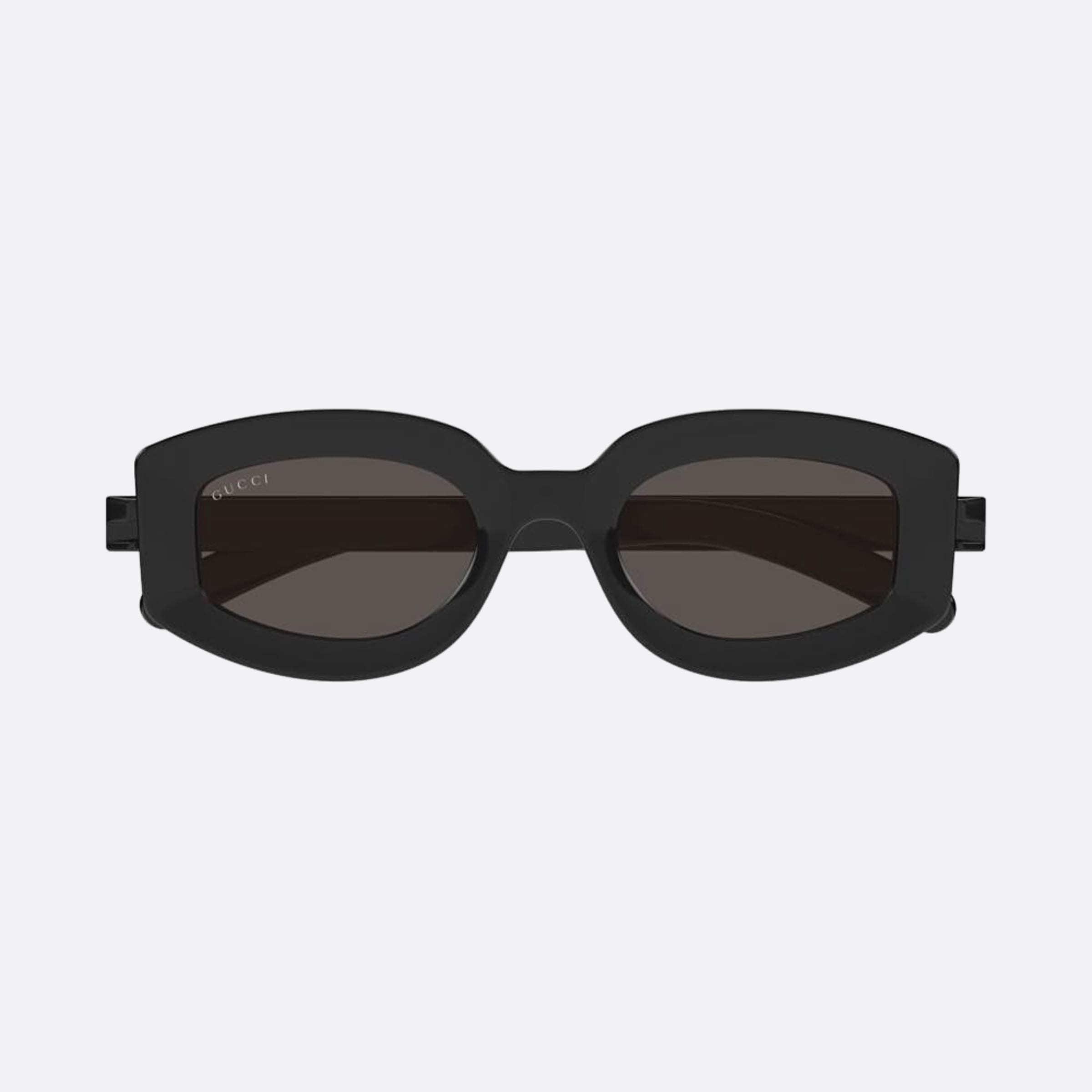 Gucci 51mm Black Oval Woman Sunglasses - Main View