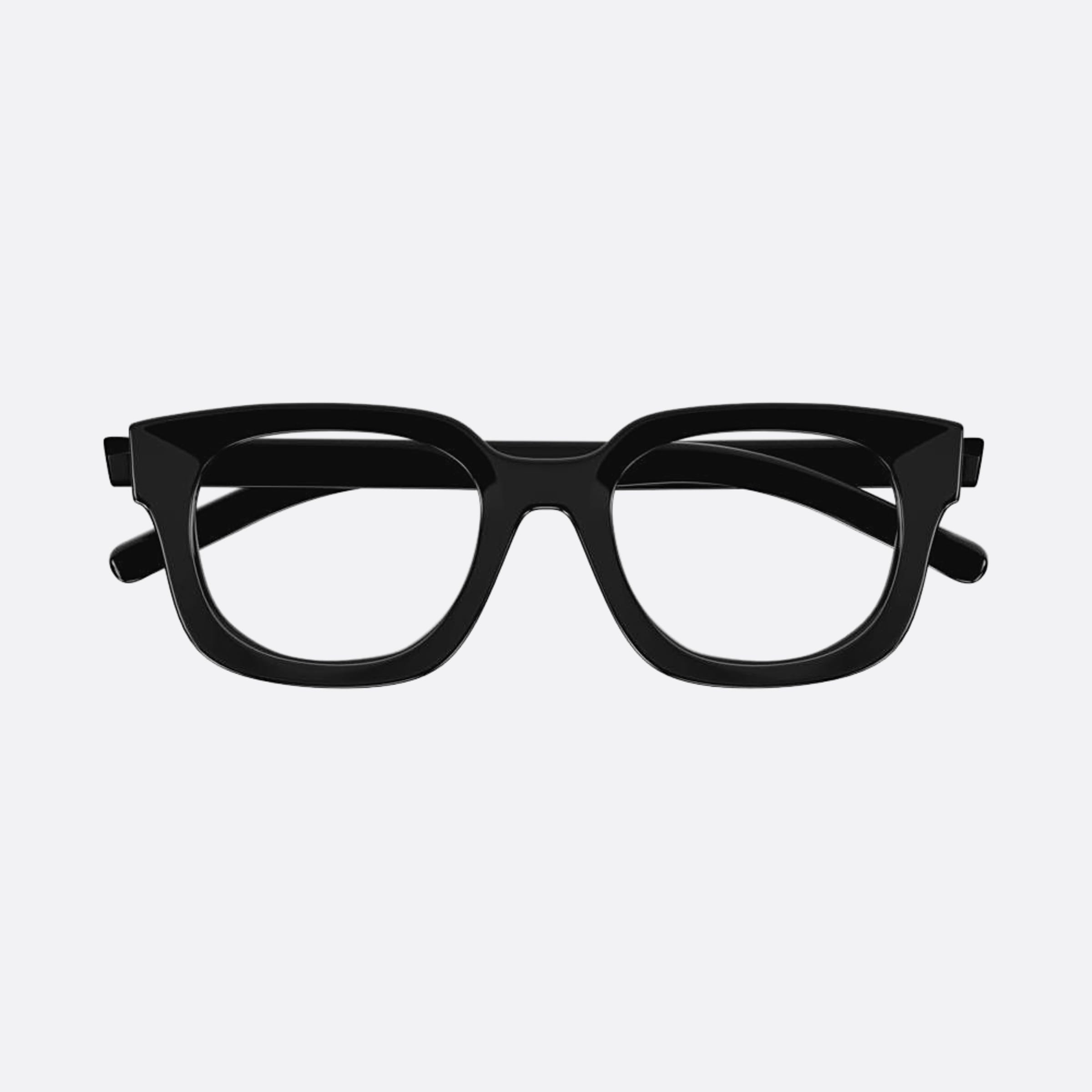 Gucci 50mm Black Squared Woman Eyeglasses - Main View