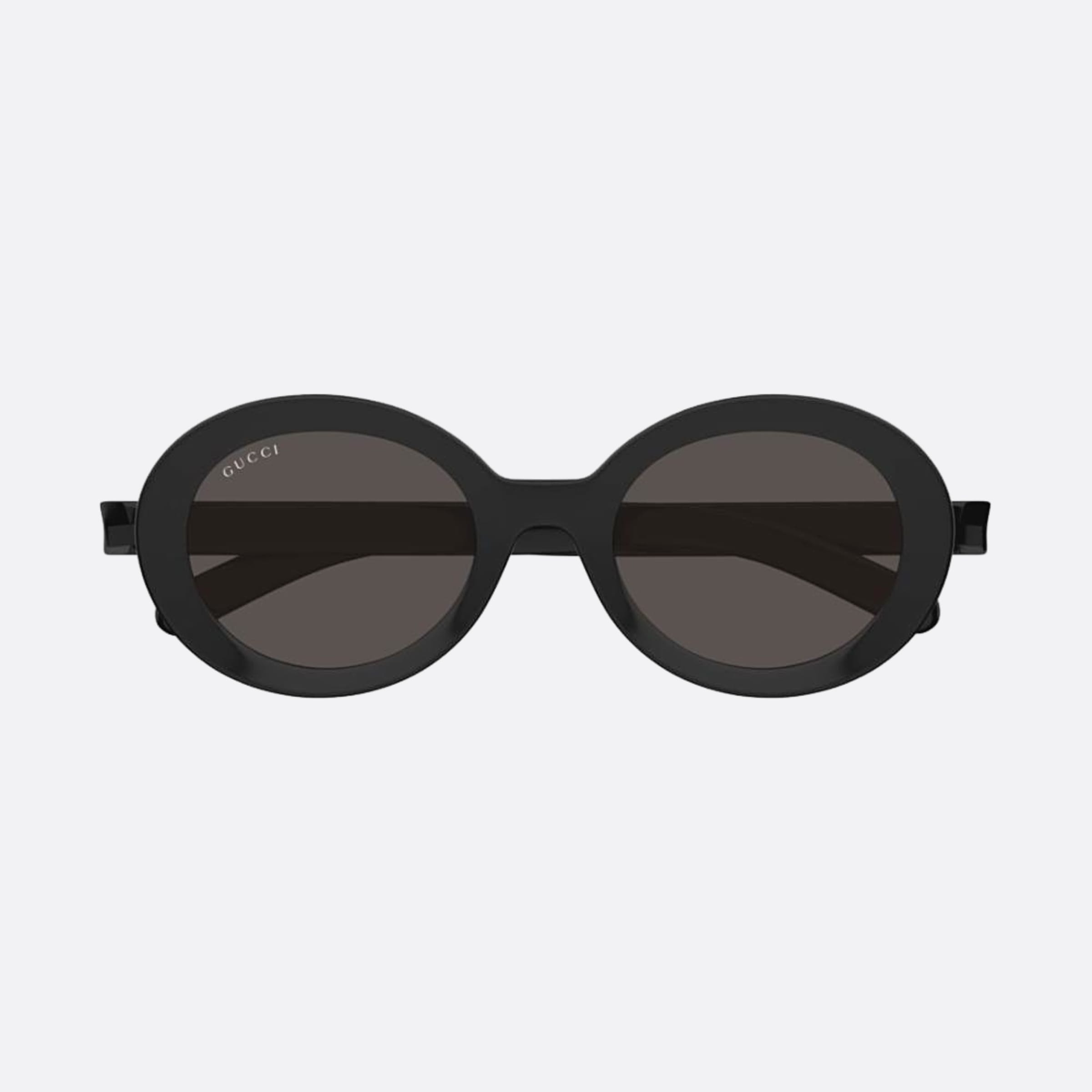 Gucci 53mm Black Oval Woman Sunglasses - Main View