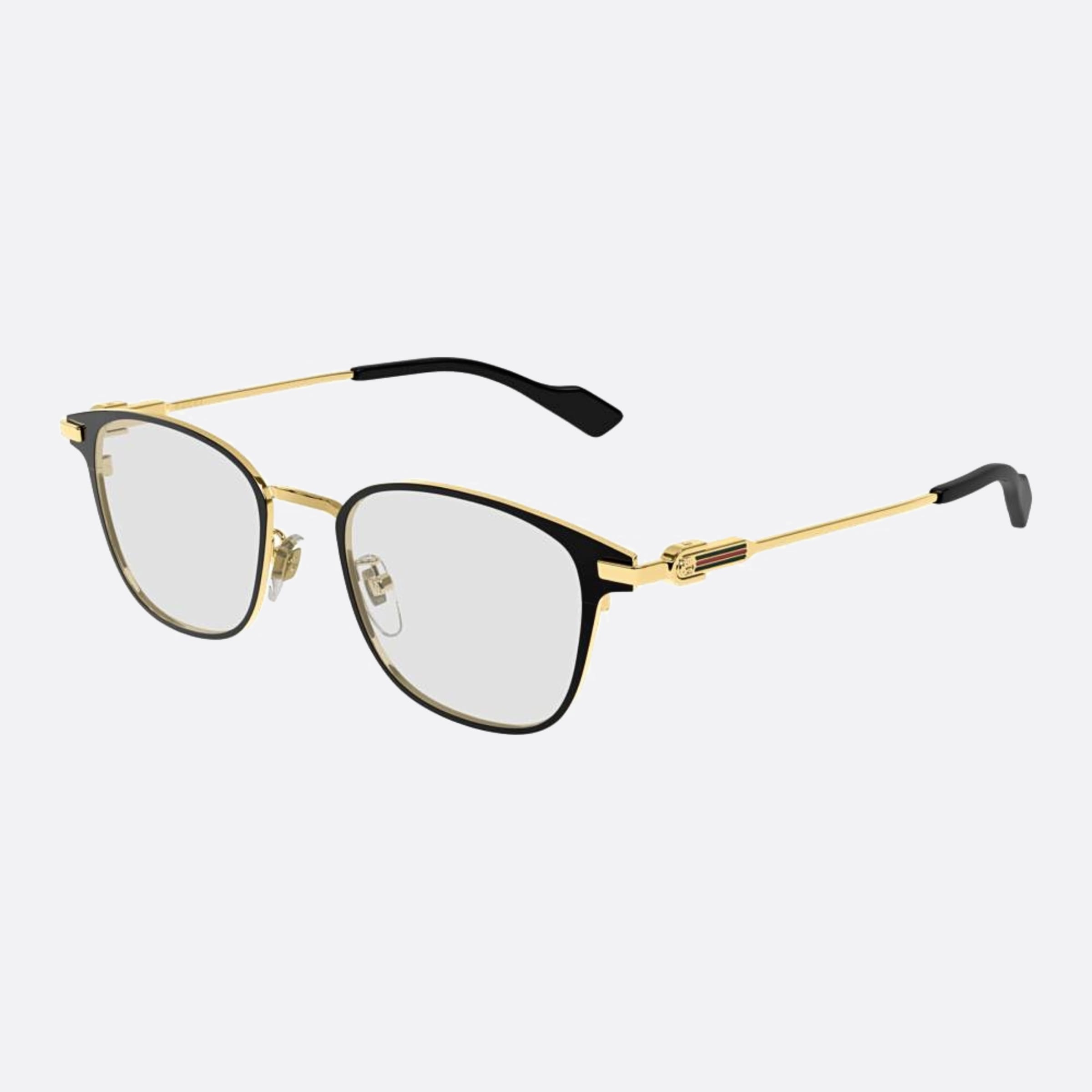 Gucci 50mm Gg1740ok Black Pantos Unisex Eyeglasses - Side View