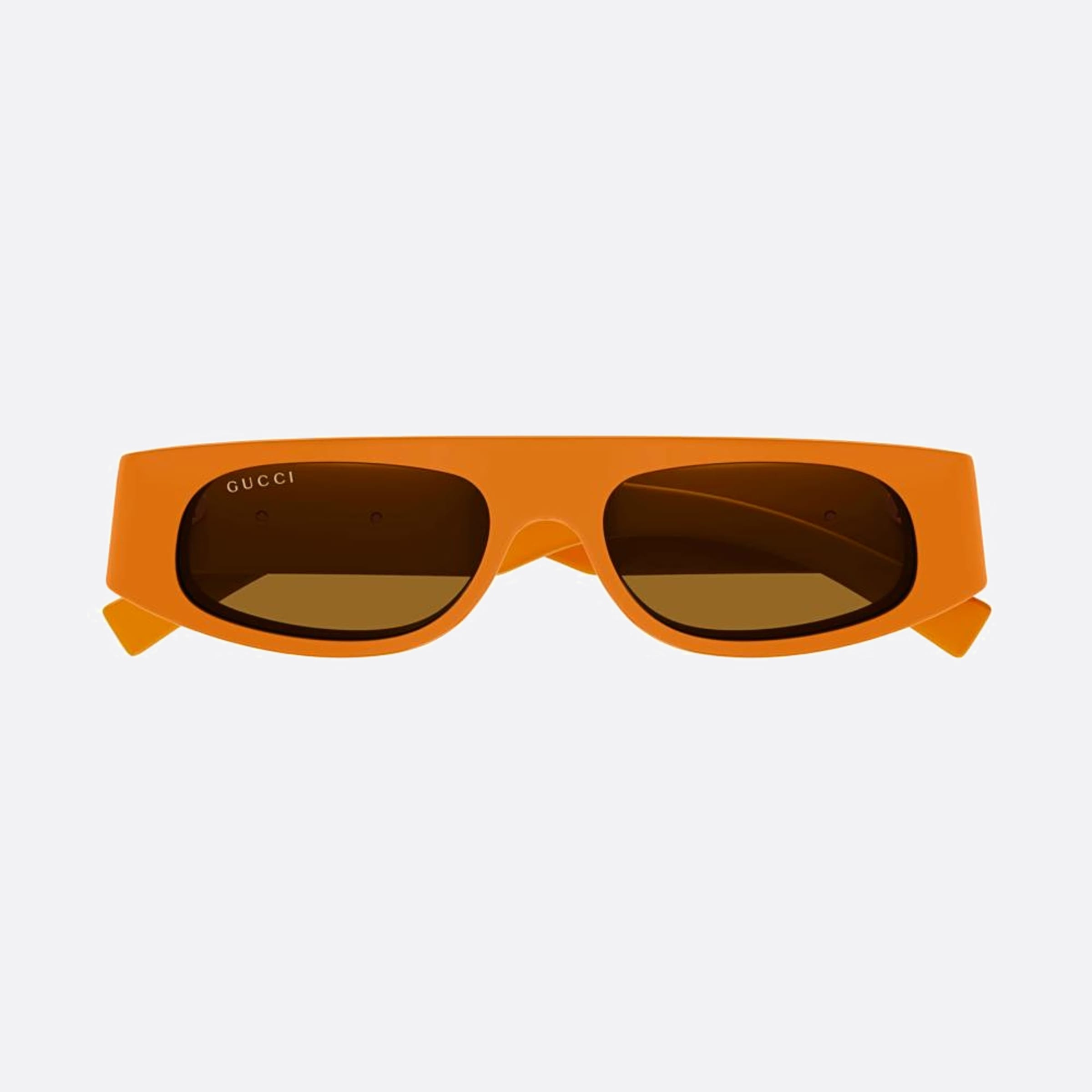 Gucci 51mm Orange Geometric Woman Sunglasses - Main View