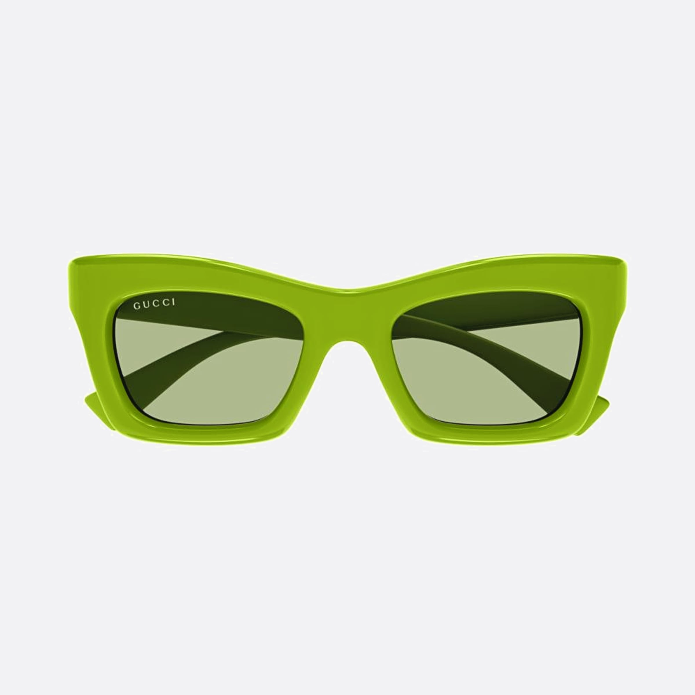 Gucci 50mm Ggr Green Cat Eye Woman Sunglasses - Main View