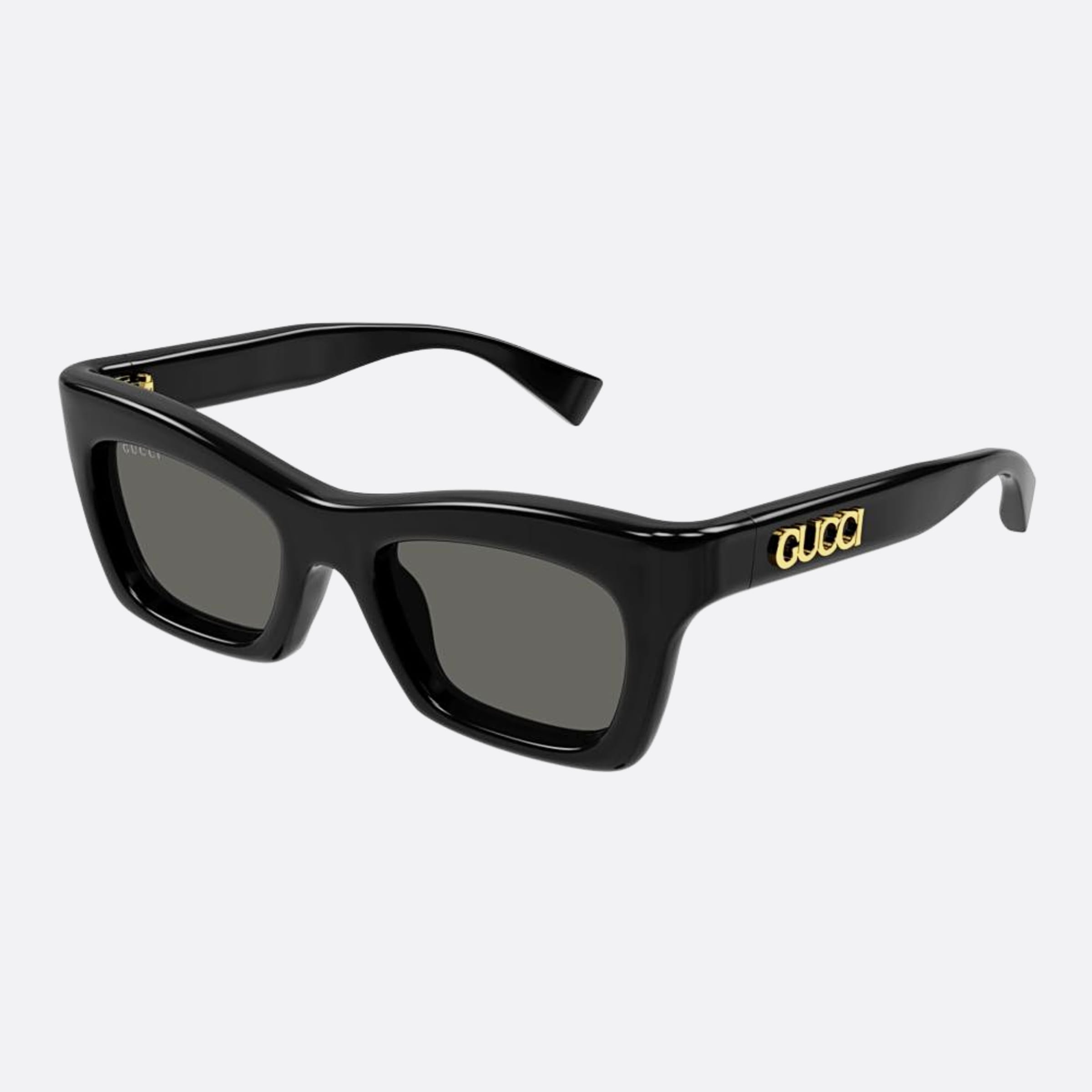 Gucci 51mm Gg1773sa Black Cat Eye Women Sunglasses - Side View