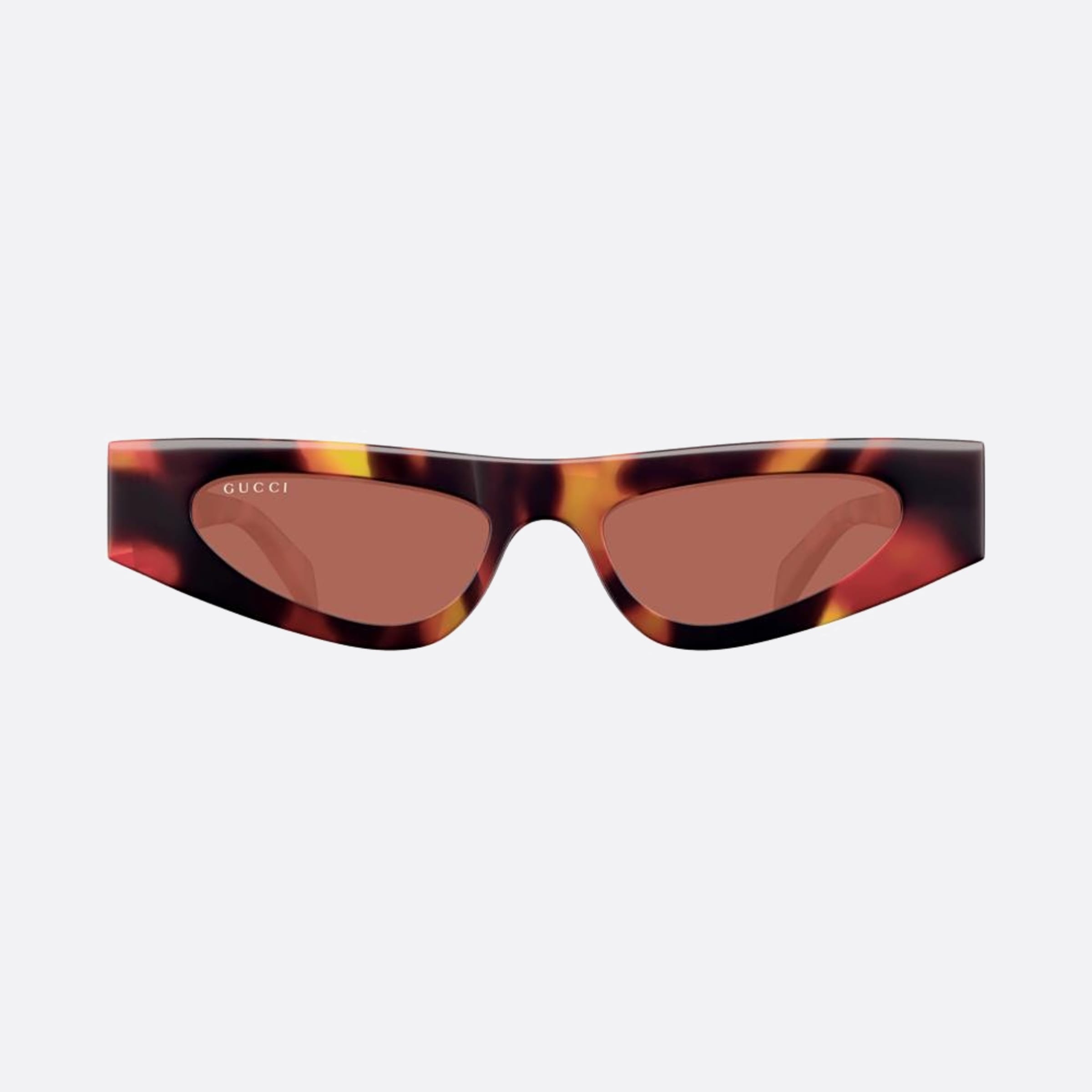 Gucci 51mm Rhr Havana Cat Eye Woman Sunglasses - Main View