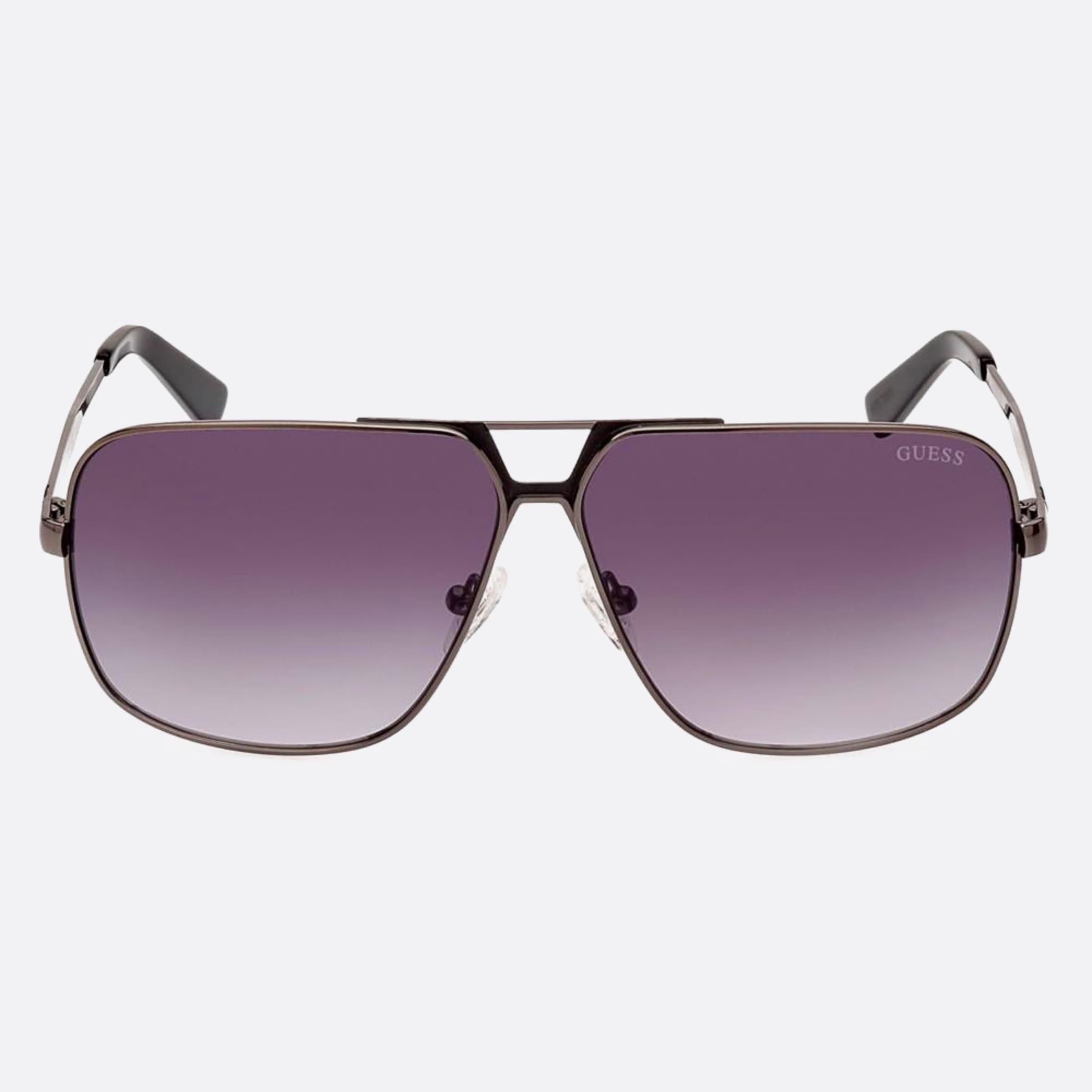 Guess 61mm Gu00070 08b Grey Pilot Men Sunglasses - Main View