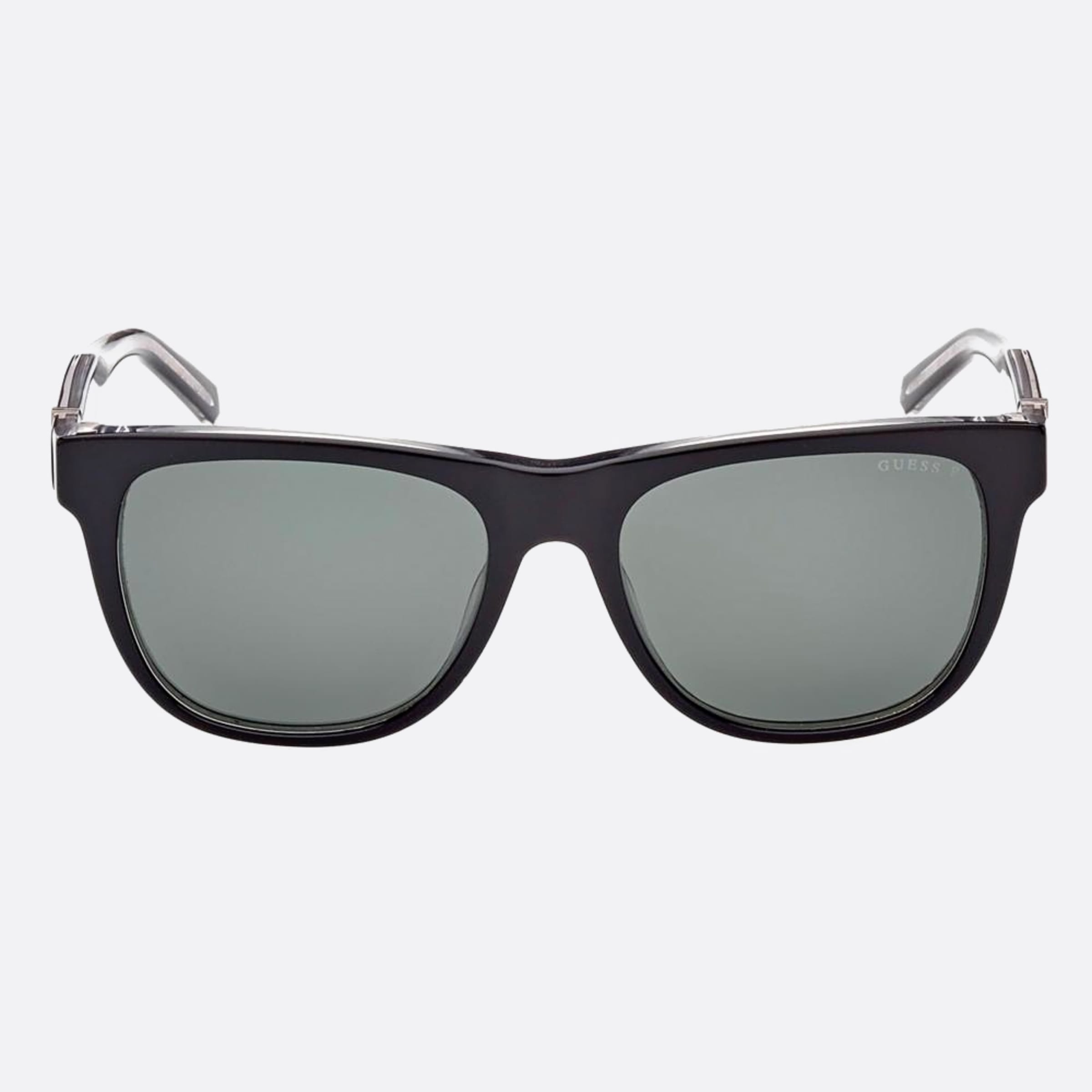 Guess 54mm Gu00075 01r Black Geometric Men Sunglasses - Main View