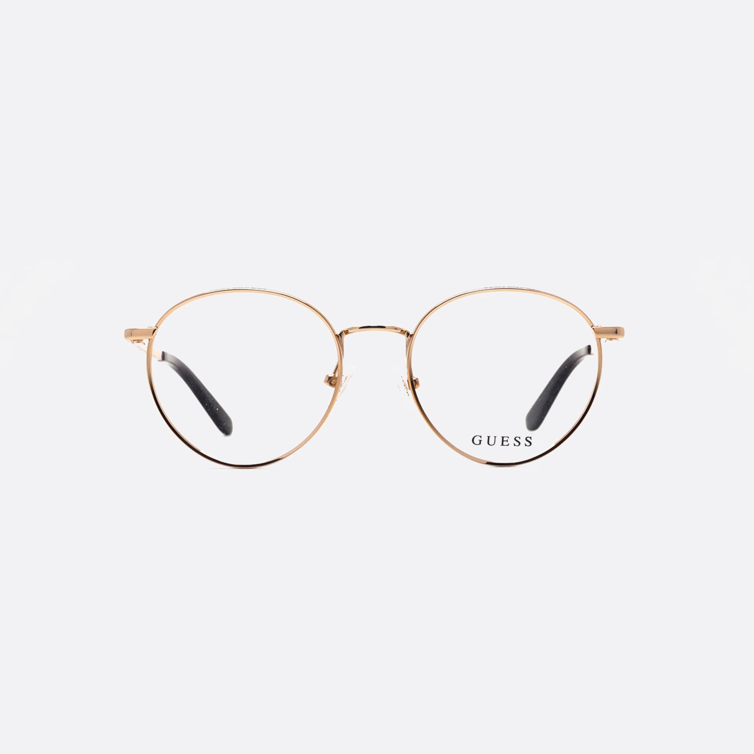 Guess 50mm Gu2725 Gold Round Women Eyeglasses - Side View