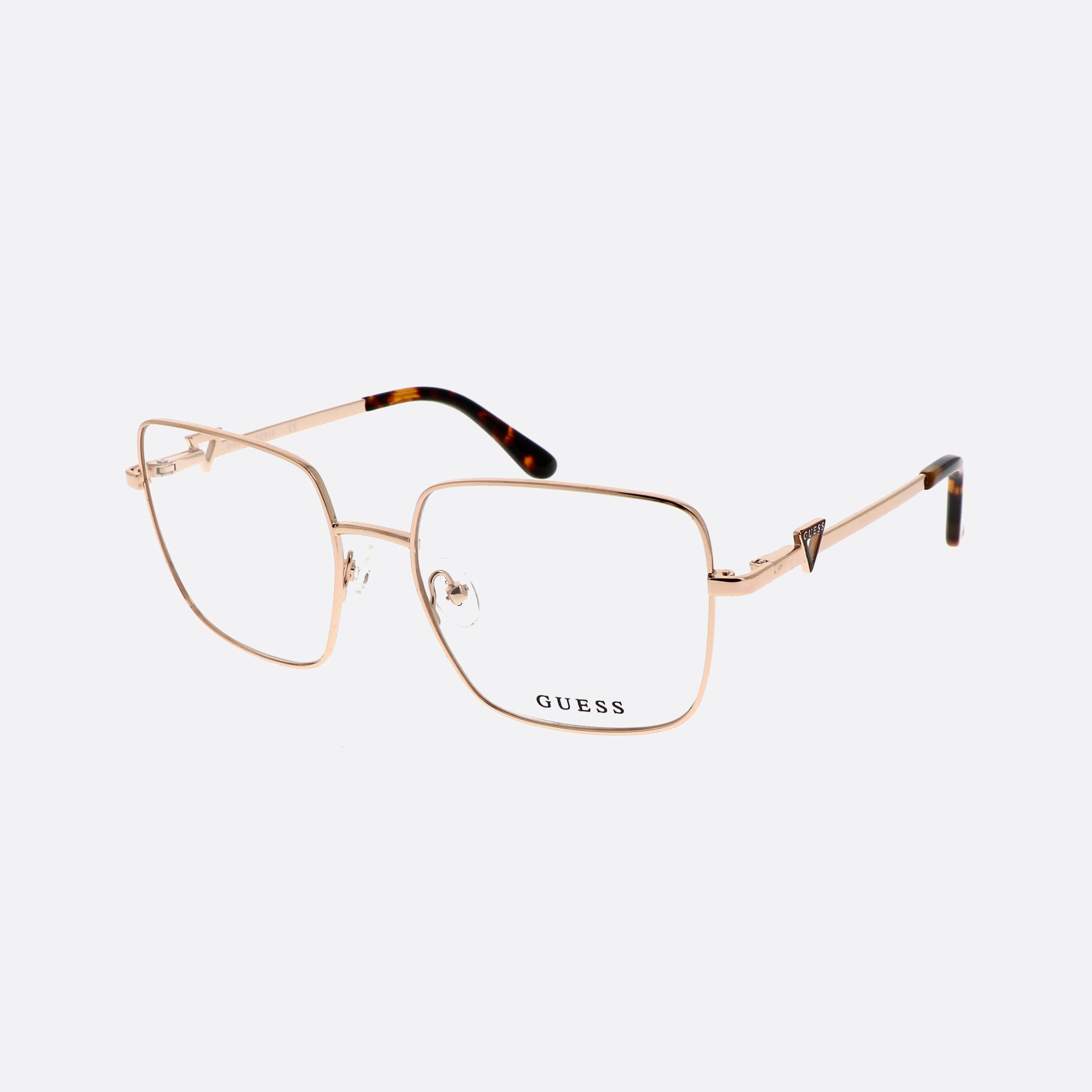 Guess 53mm Gu2728 Gold Rectangle Women Eyeglasses - Main View