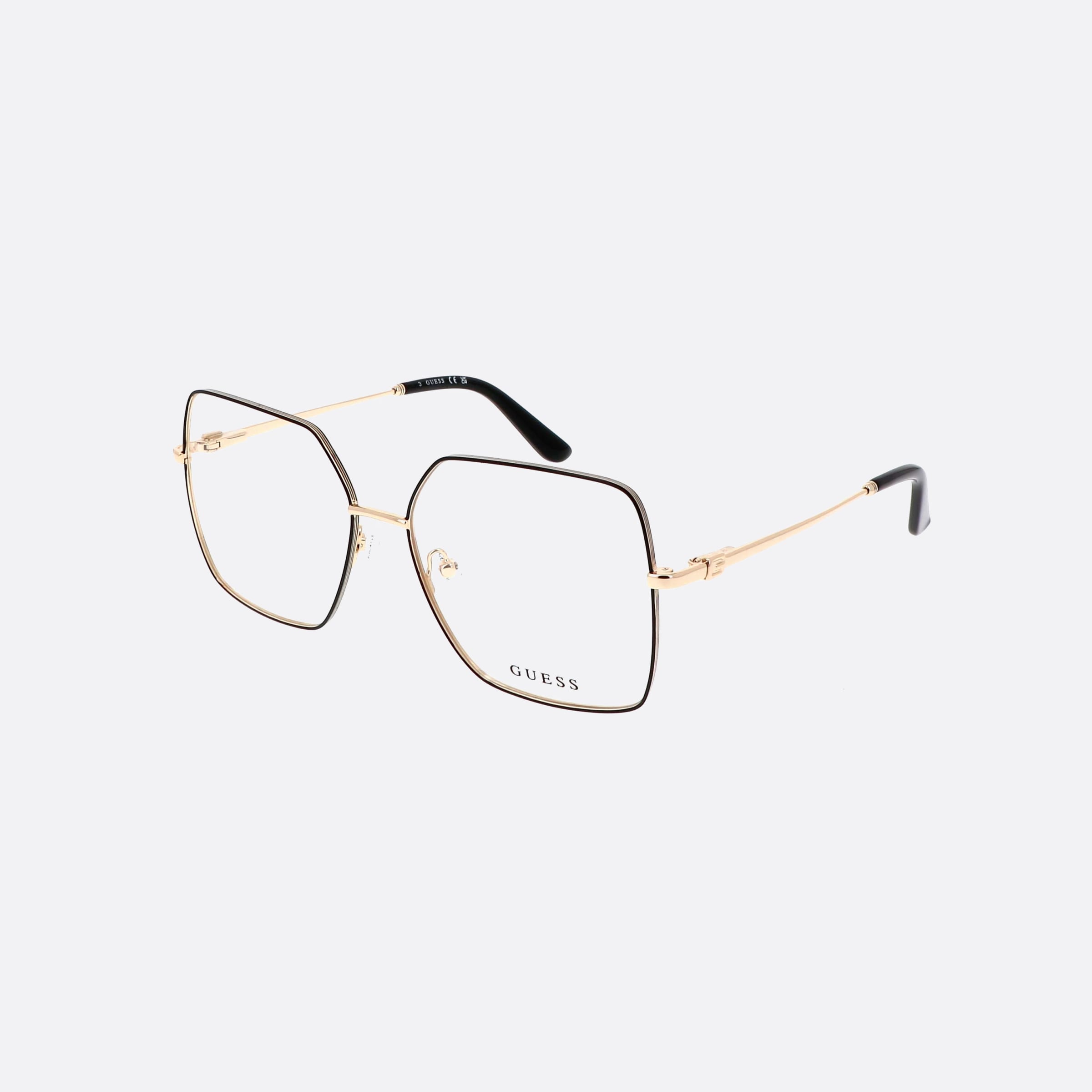 Guess 57mm Gu2824 Black Square Women Eyeglasses - Main View