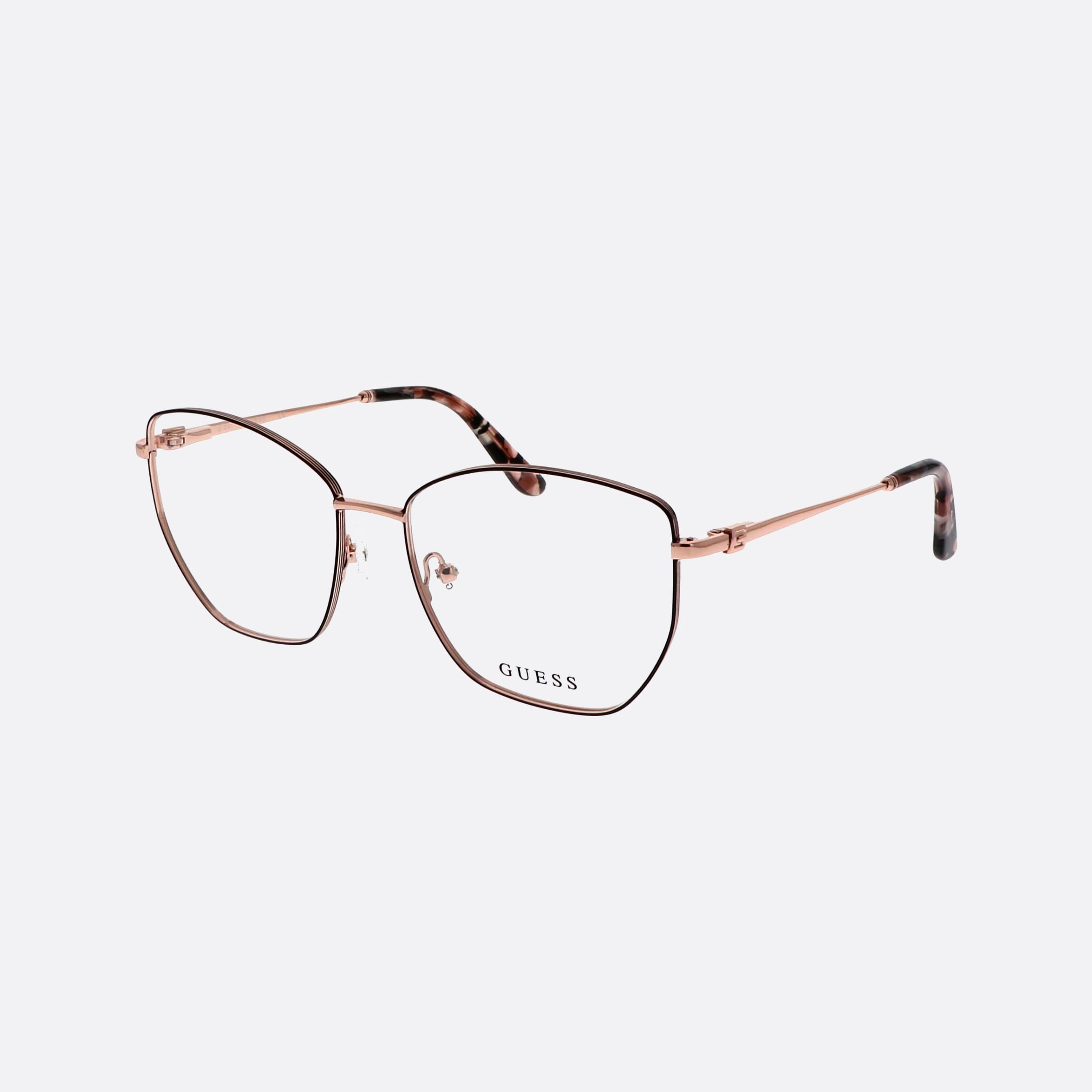 Guess 55mm Gu2825 Gold Butterfly Women Eyeglasses - Main View