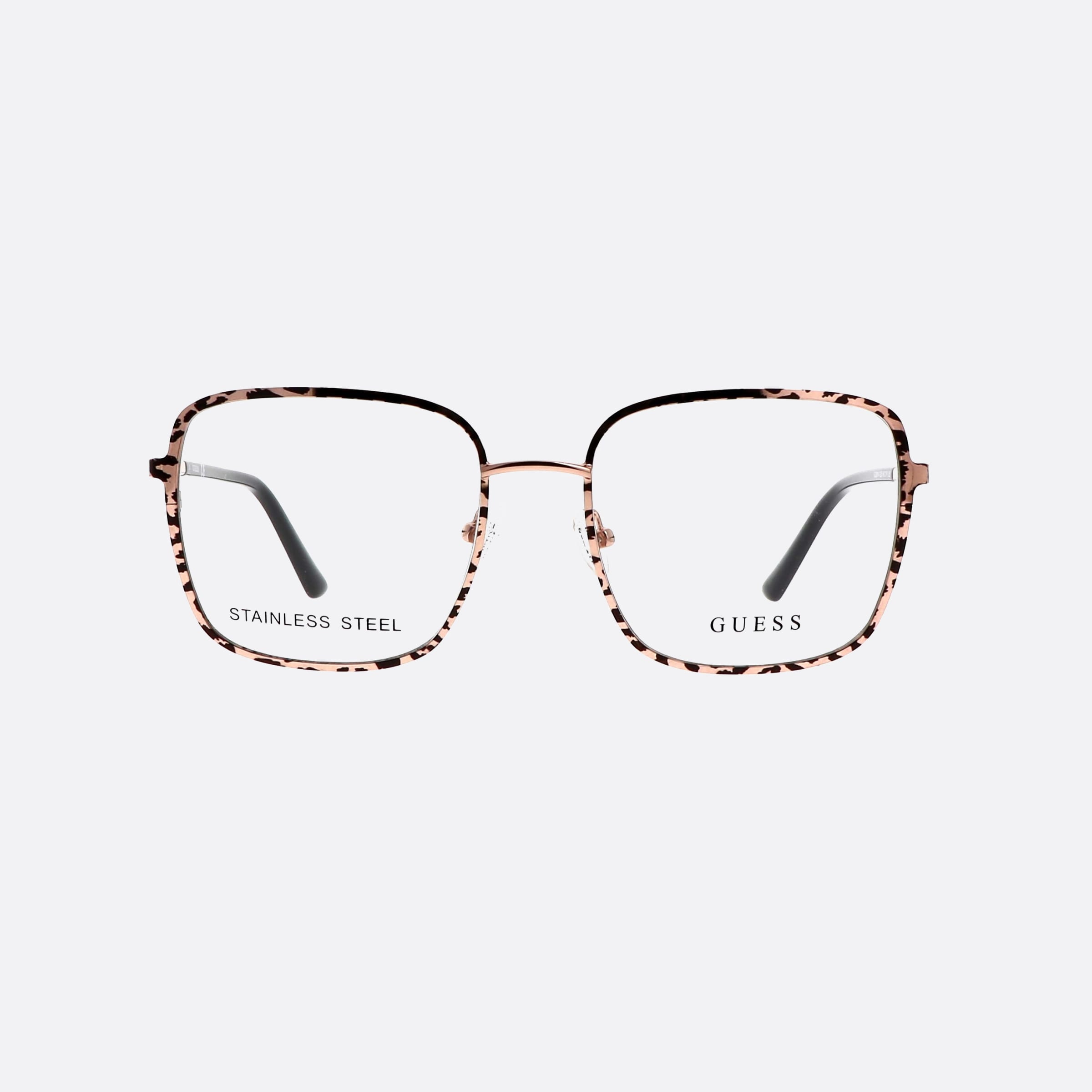 Guess 54mm Gu2914 Multicolor Square Women Eyeglasses - Side View