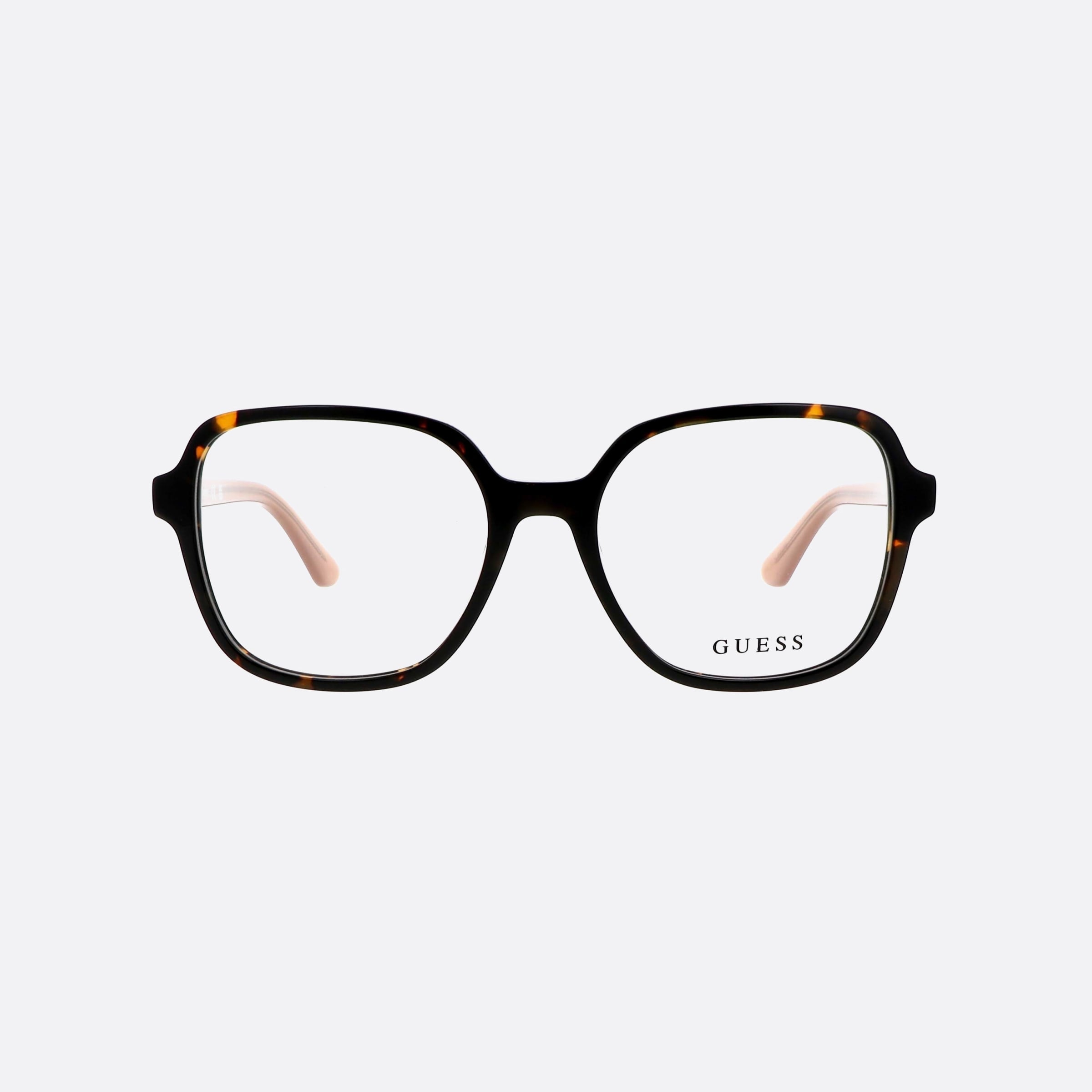 Guess 53mm Gu2938 Tortoise Square Women Eyeglasses - Side View